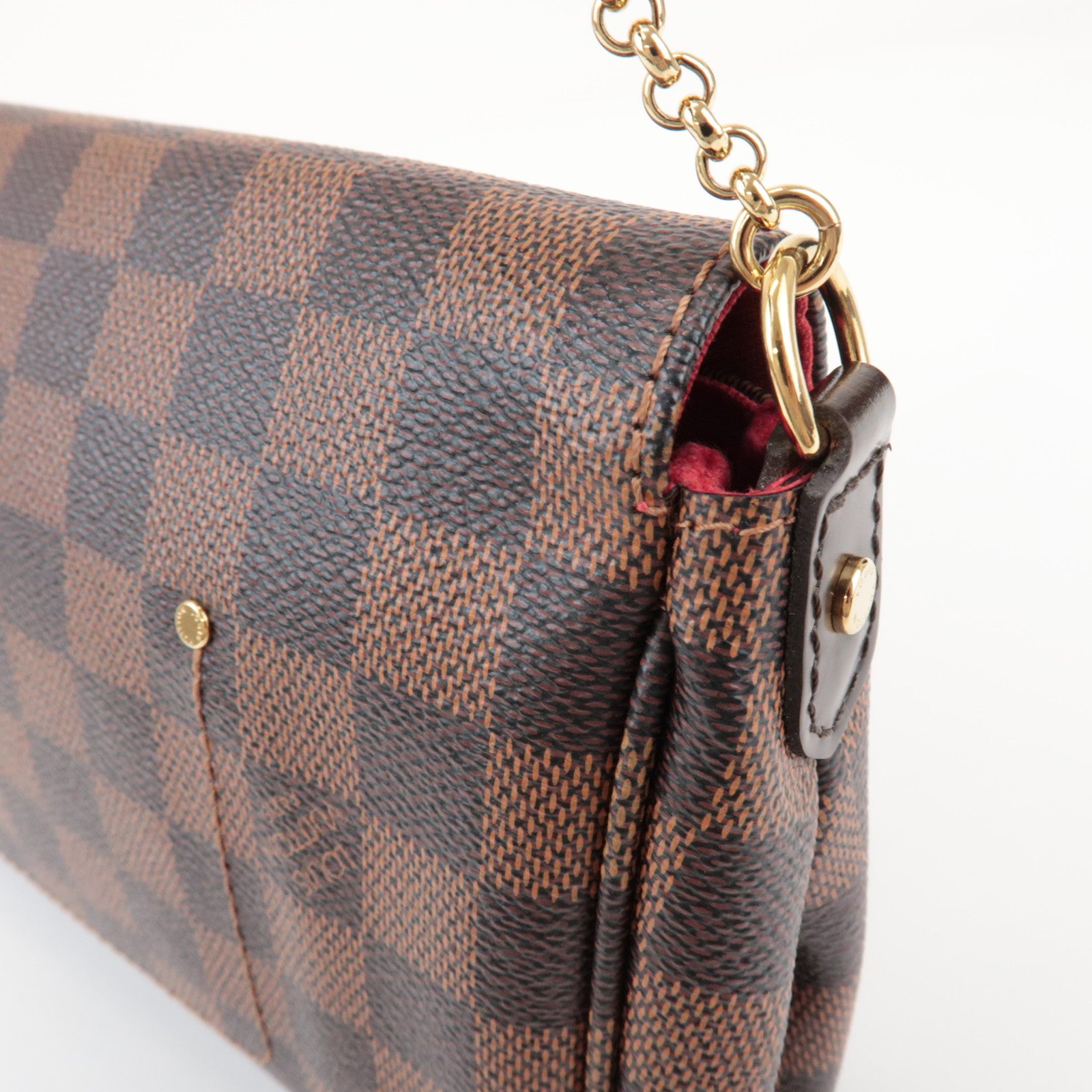 Louis Vuitton Damier Favorite MM Canvas 2Way Shoulder Bag N41129