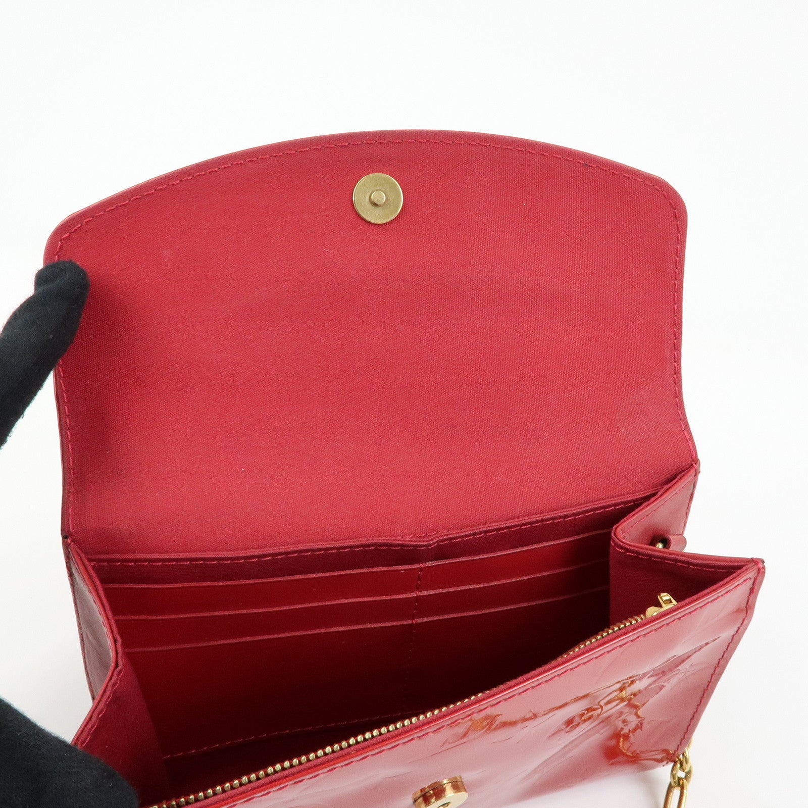Louis Vuitton Monogram Vernis Belle Air Chain Shoulder Bag M93614