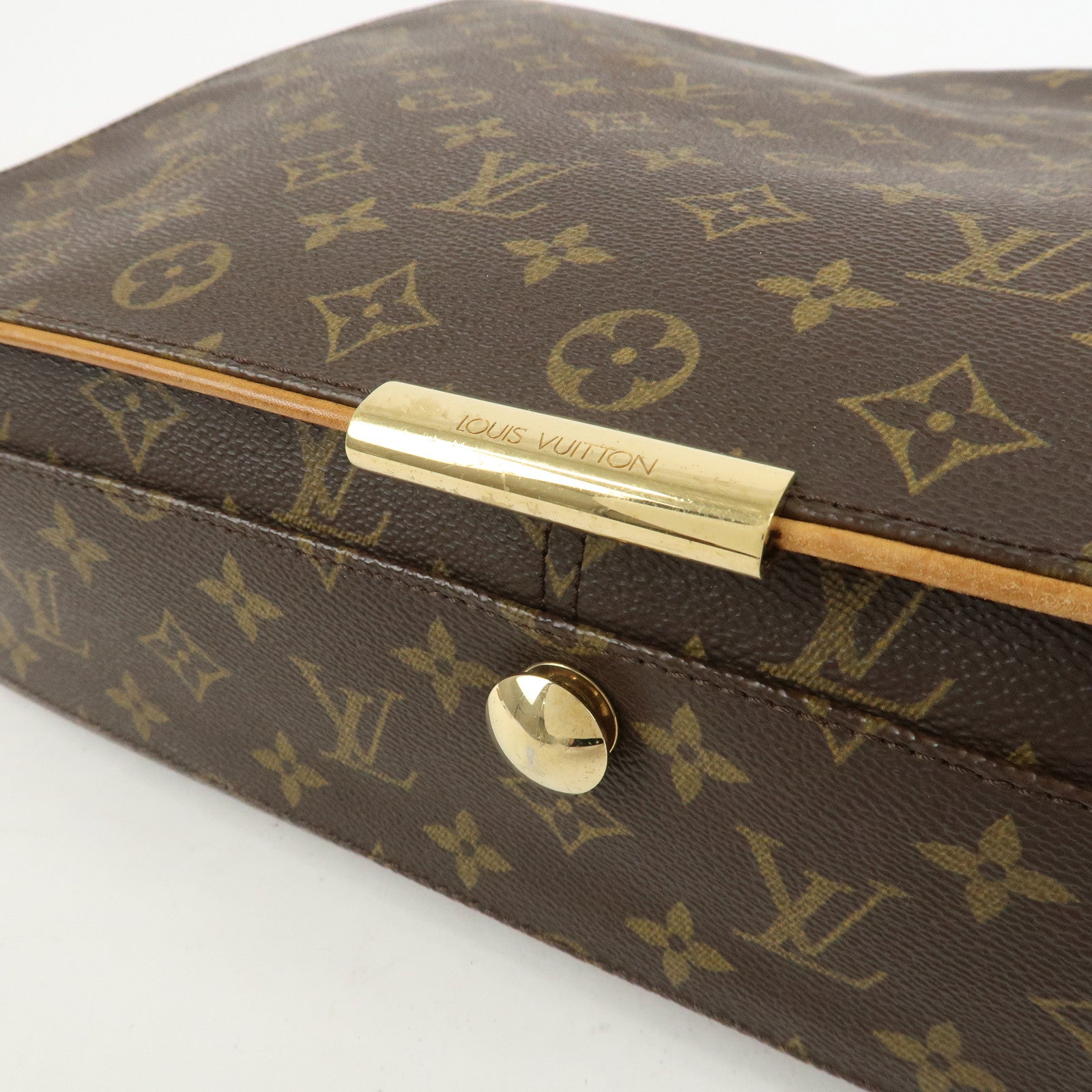 Louis Vuitton Monogram Abbesses Messenger Bag Brown M45257