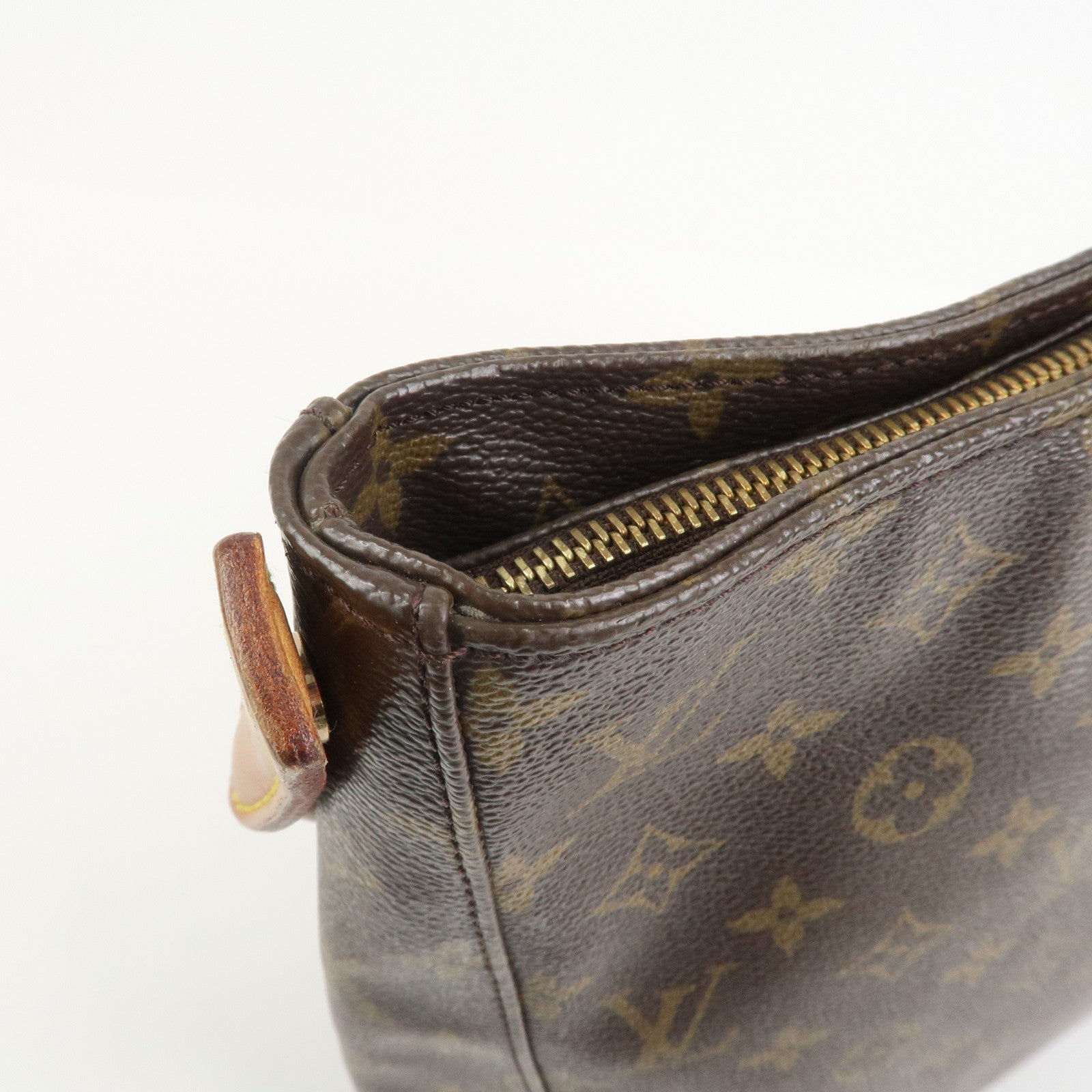 Louis Vuitton Monogram Looping GM Shoulder Bag Brown M51145
