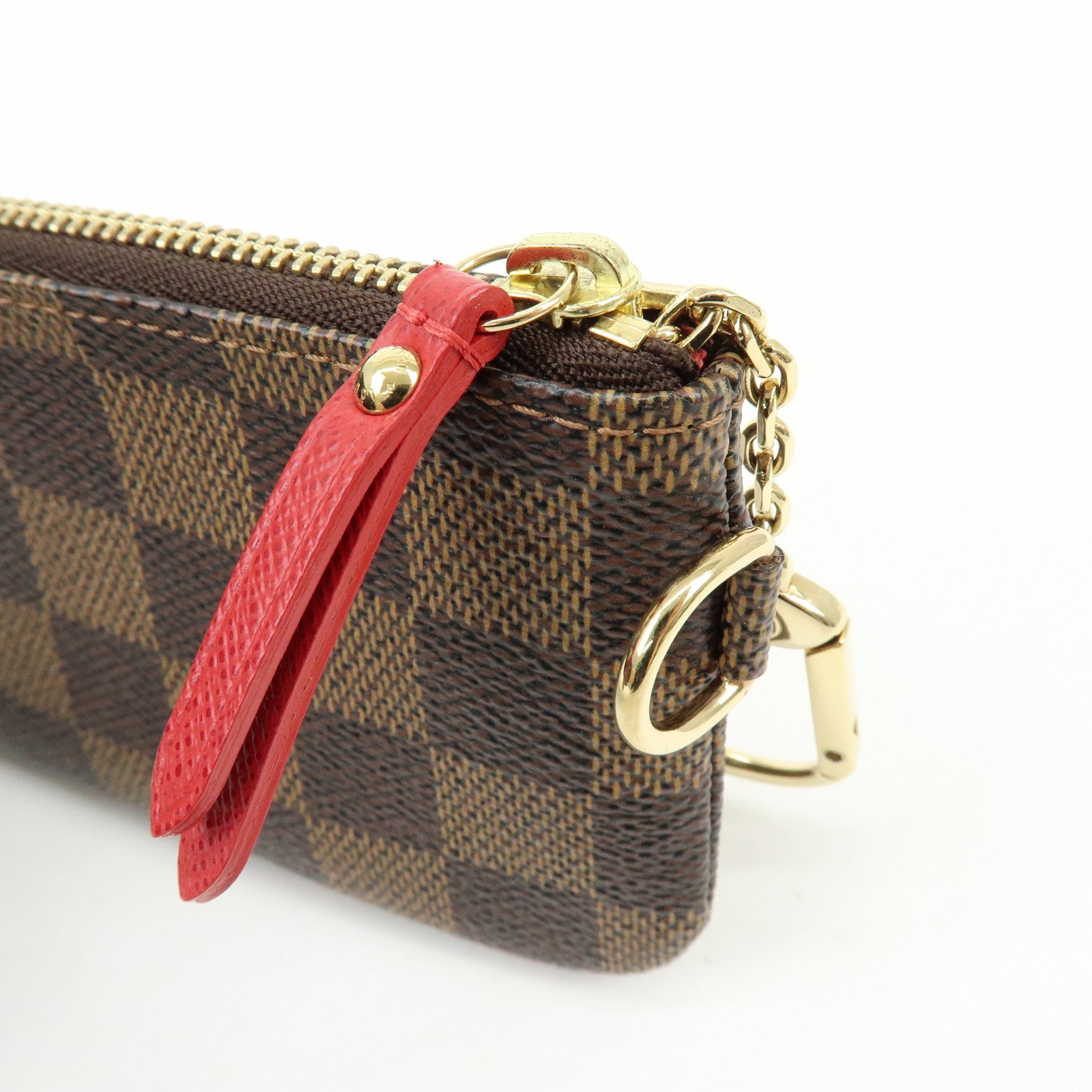 Louis Vuitton Damier T&B Pochette Cles Complice Coin Case N61742