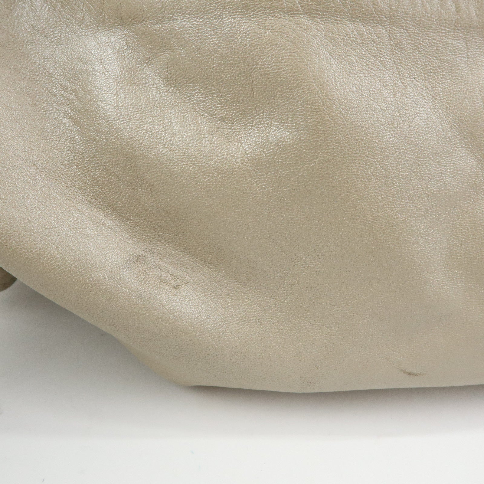 LOEWE Anagram Nappa Aire Leather Hand Bag Shoulder Bag Beige