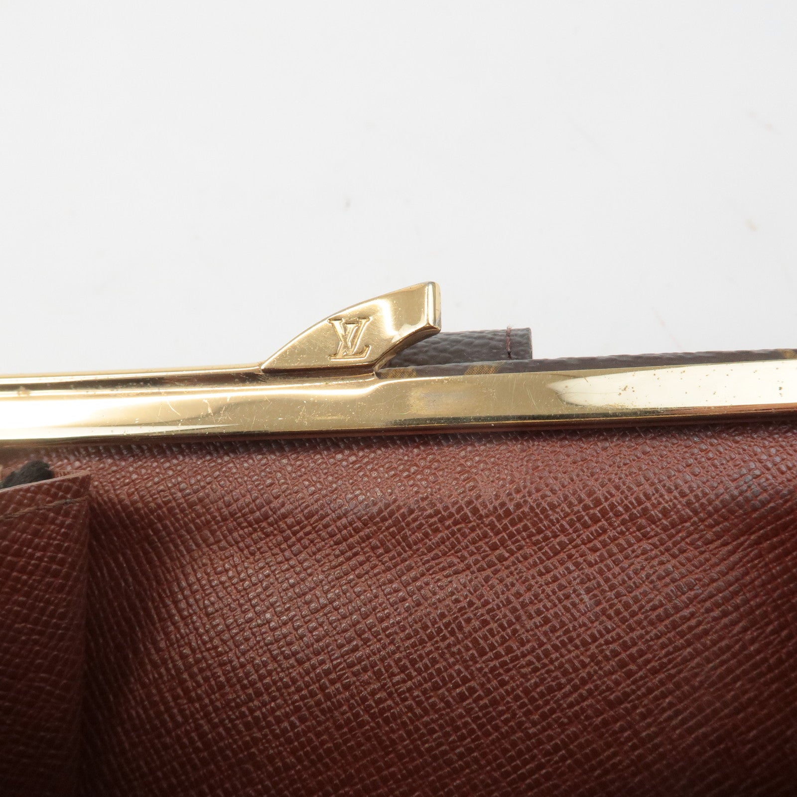 Louis Vuitton Monogram Porte Monnaie Billets Viennois Wallet M61663 Used