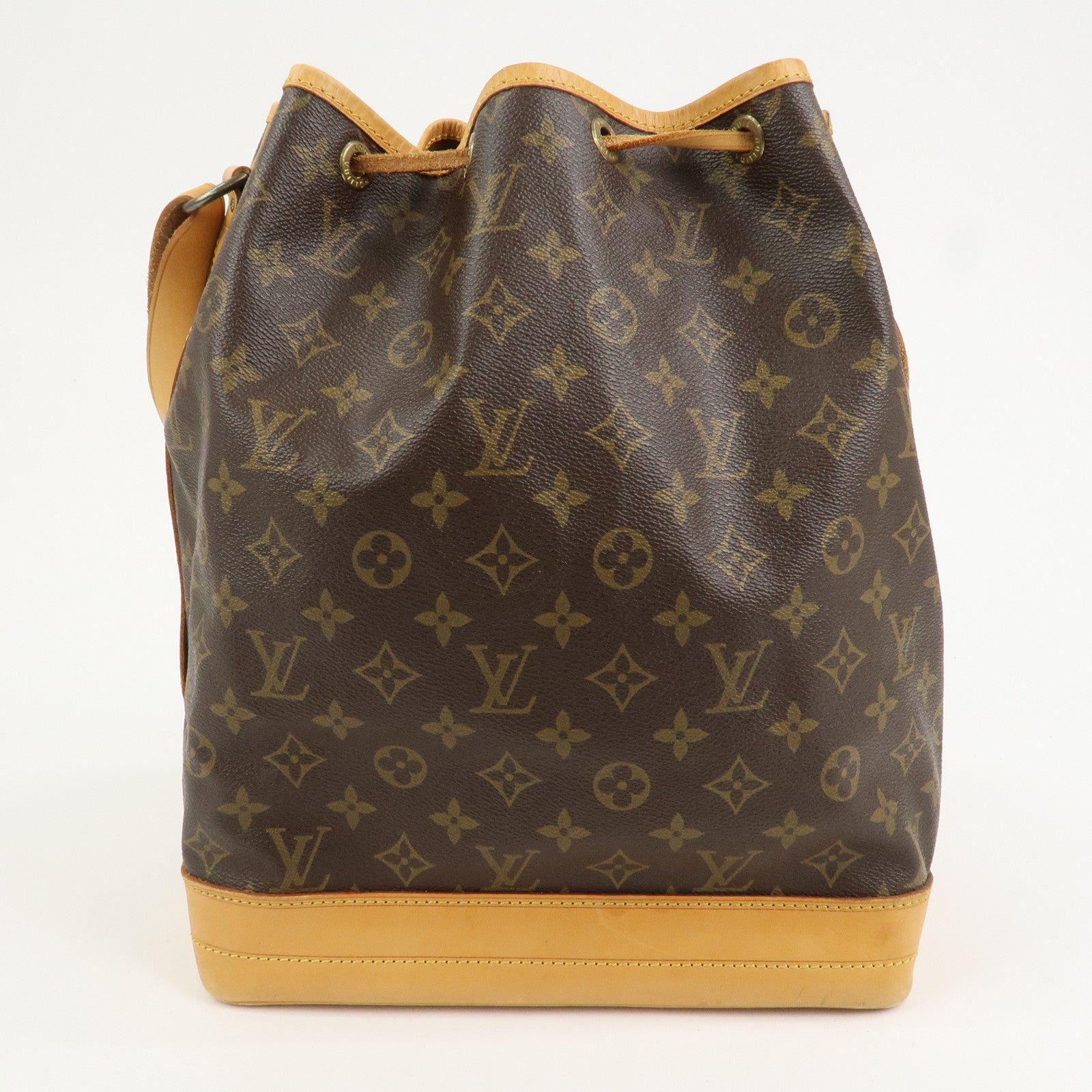 Louis Vuitton Monogram Noe Shoulder Bag Hand Bag Brown M42224