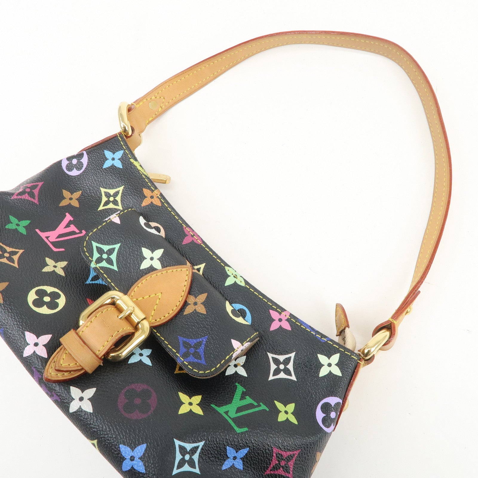 Louis Vuitton Monogram Multicolor Eliza Shoulder Bag Noir M40099
