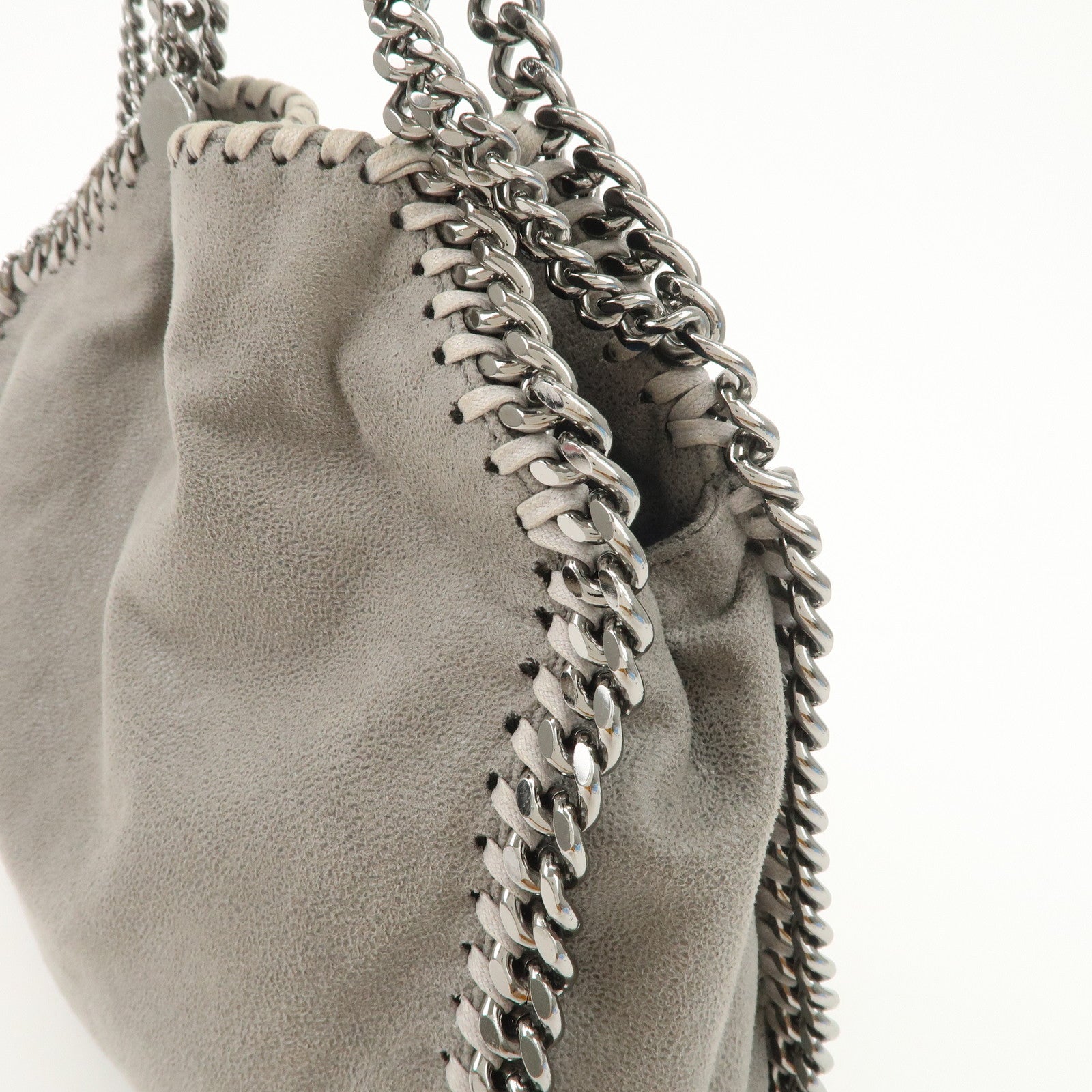 STELLA MCCARTNEY Polyester Falabella 2Way Bag Gray 371223