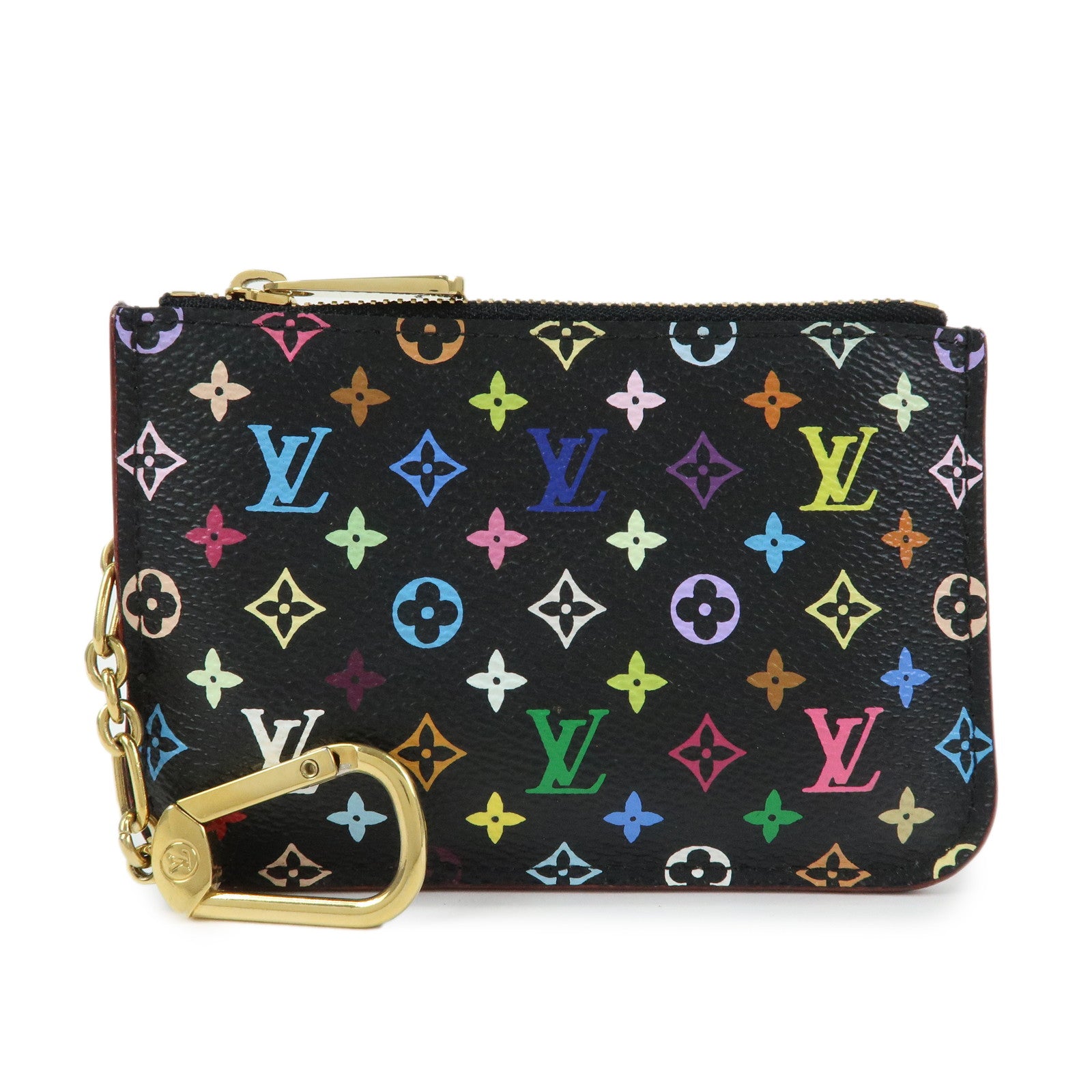 Louis Vuitton Monogram Multicolor Pochette Cles Coin Case M93735