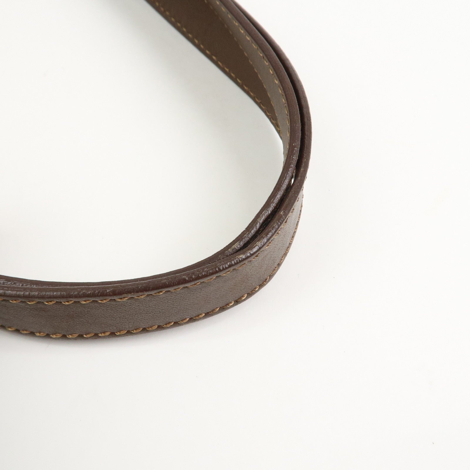 FENDI Zucchino PVC Tote Bag Shoulder Bag Hand Bag Brown 8BH238