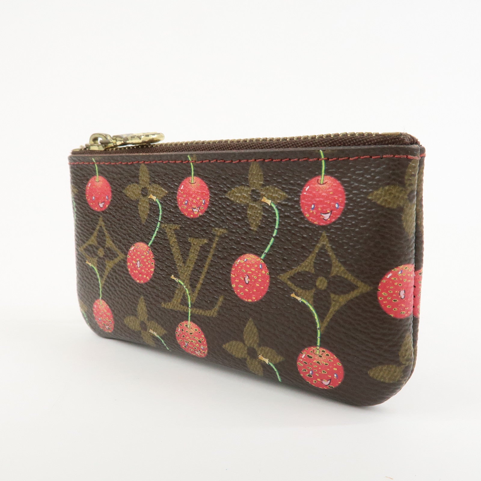 Louis Vuitton Monogram Cherry Pochette Cles Coin Case M95042
