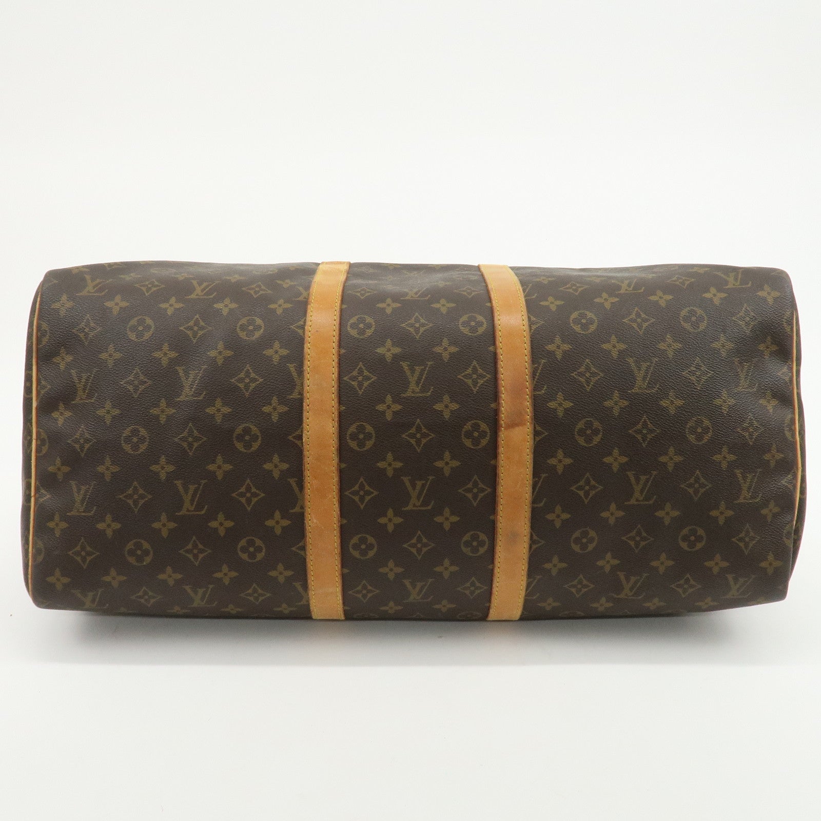 Louis Vuitton Monogram Keep All 55 Boston Bag Travel Bag M41424