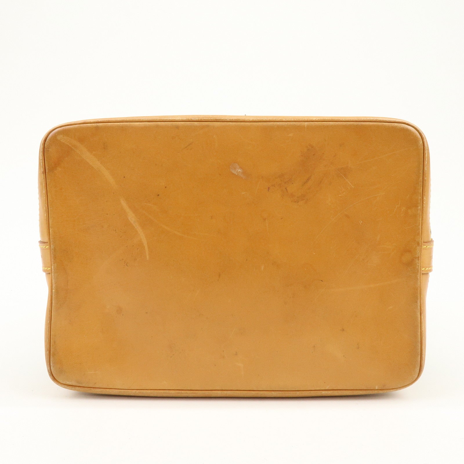 Louis Vuitton Monogram Noe Canvas Leather Shoulder Bag Brown M42224