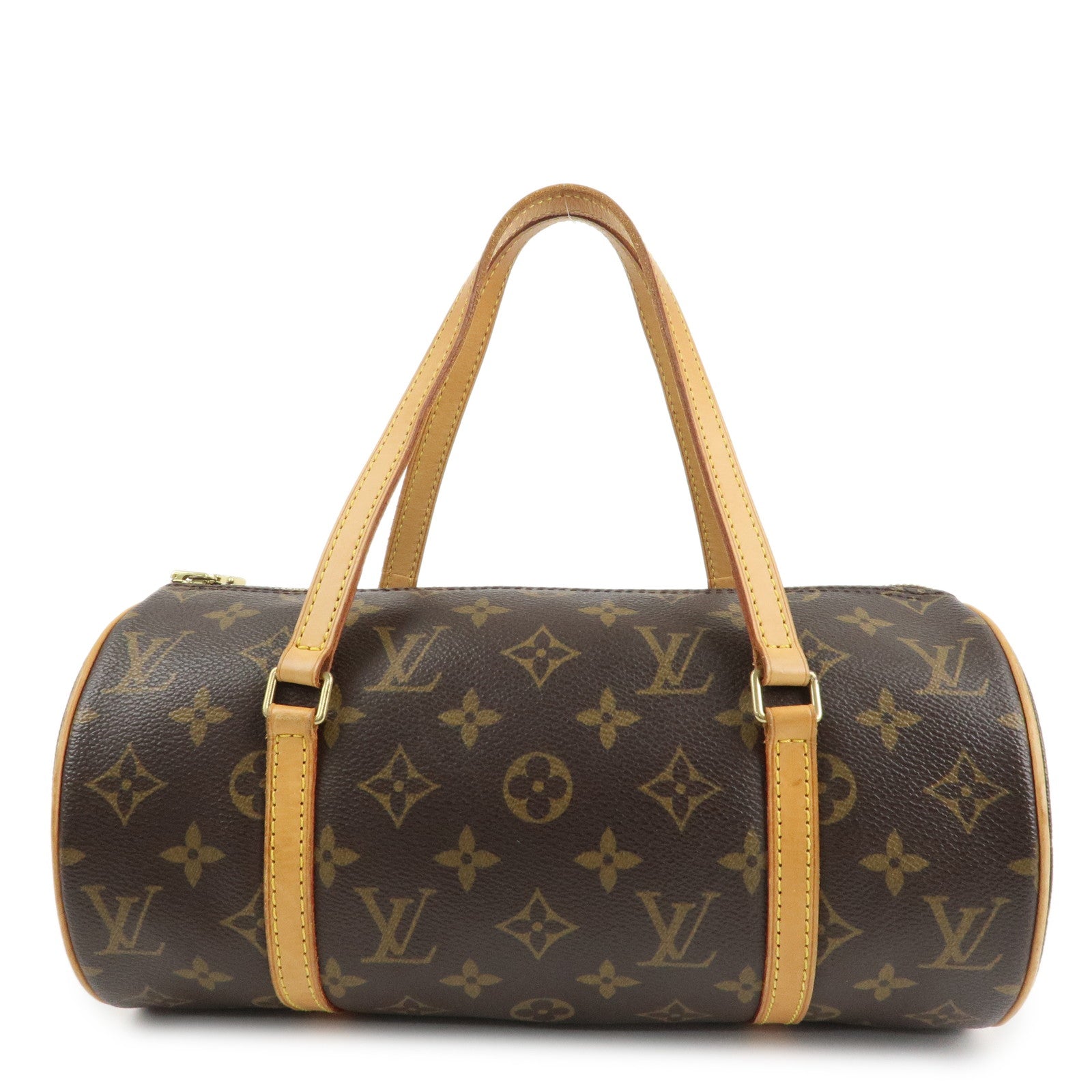 Louis Vuitton Monogram Papillon 26 Hand Bag New Style M51386 Used