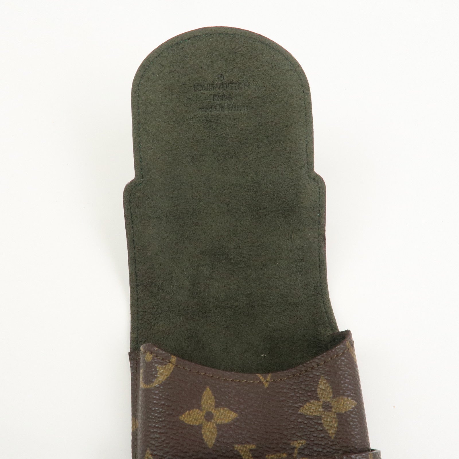 Louis Vuitton Monogram Étui Lunettes Rabat Glasses Case M62970