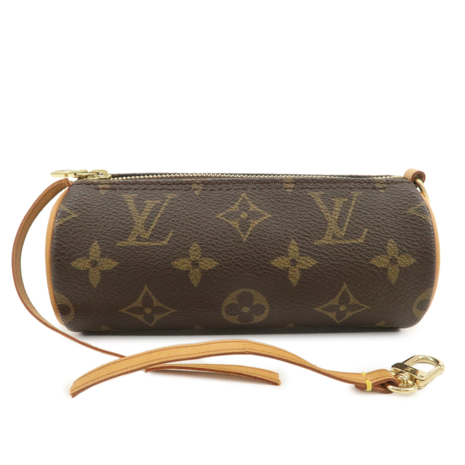 Louis Vuitton Monogram Mini Pouch for Papillon Bag New Style Brown