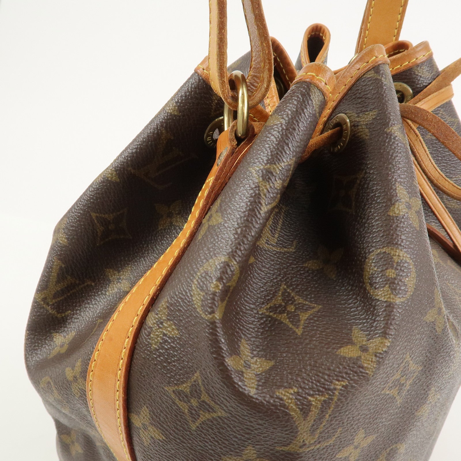 Louis Vuitton Monogram Noe Shoulder Bag Hand Bag Brown M42224