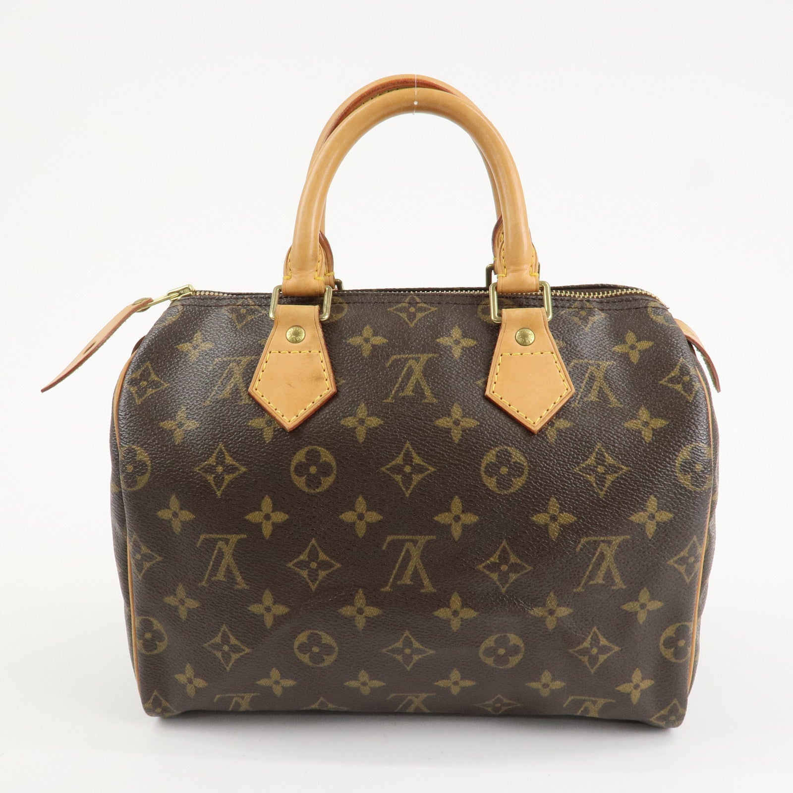 Louis Vuitton Monogram Speedy 25 Hand Bag Boston Bag M41528 Used