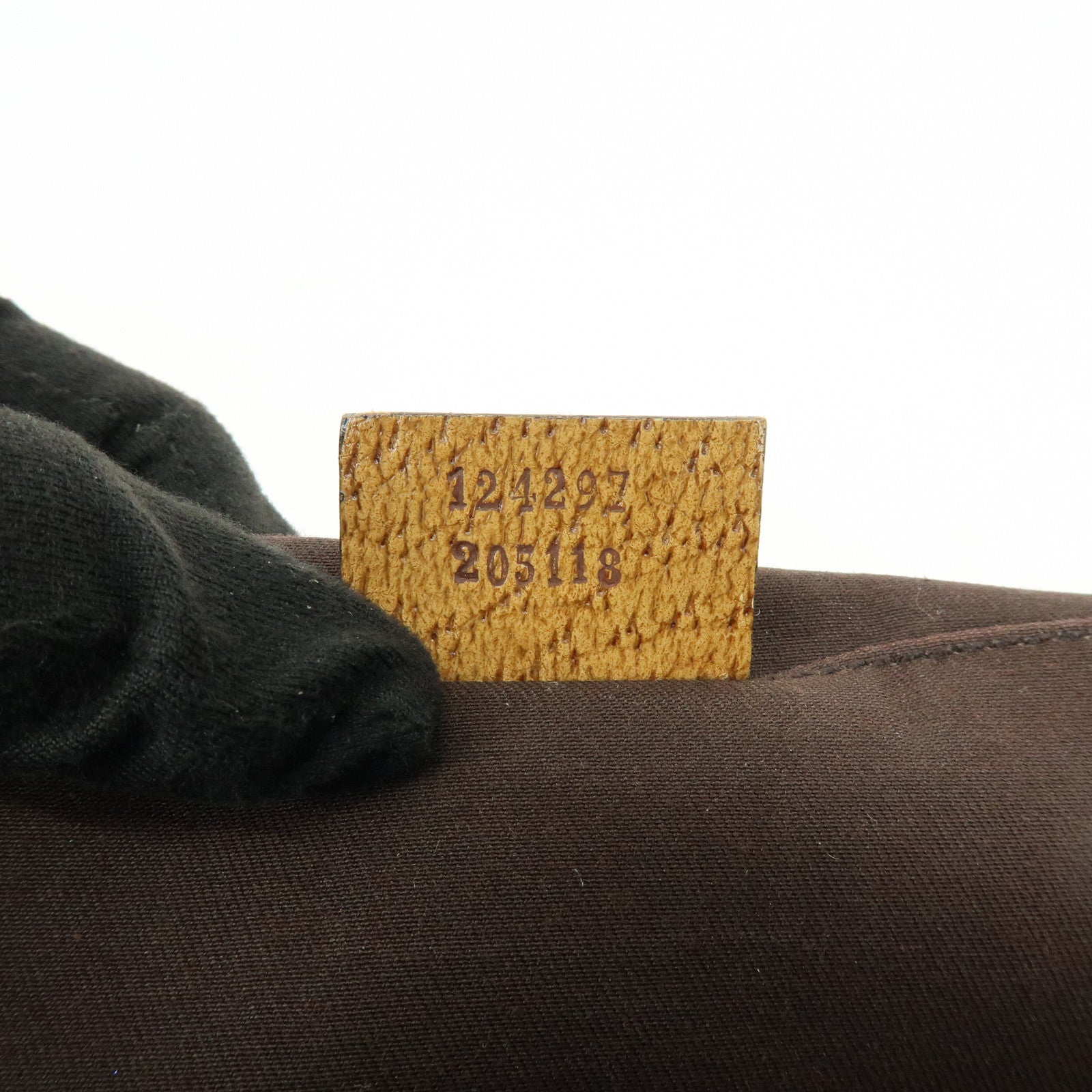 GUCCI GG Canvas Bamboo Leather Hand Bag Tote Bag Beige 124297