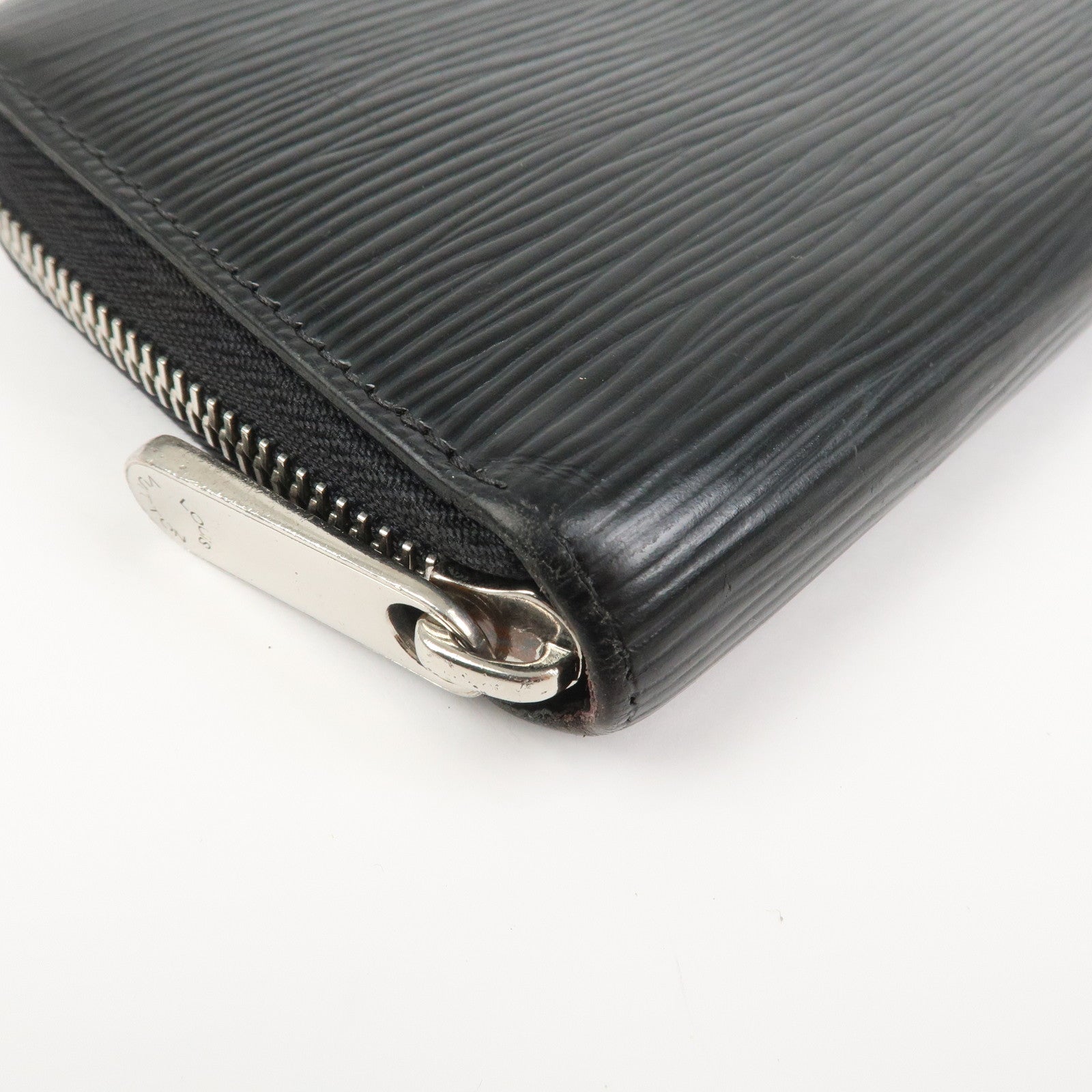 Louis Vuitton Epi Leather Zippy Long Wallet Noir Black M60072