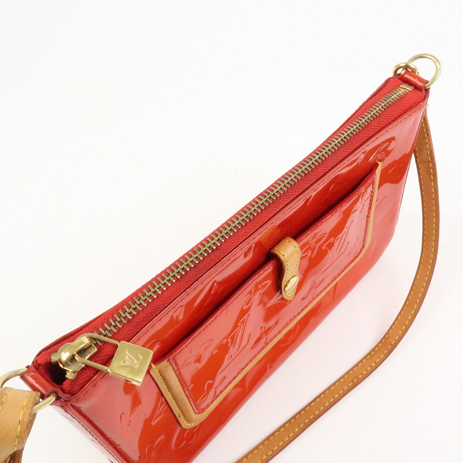 Louis Vuitton Monogram Vernis Mallory Square Shoulder Bag M91295