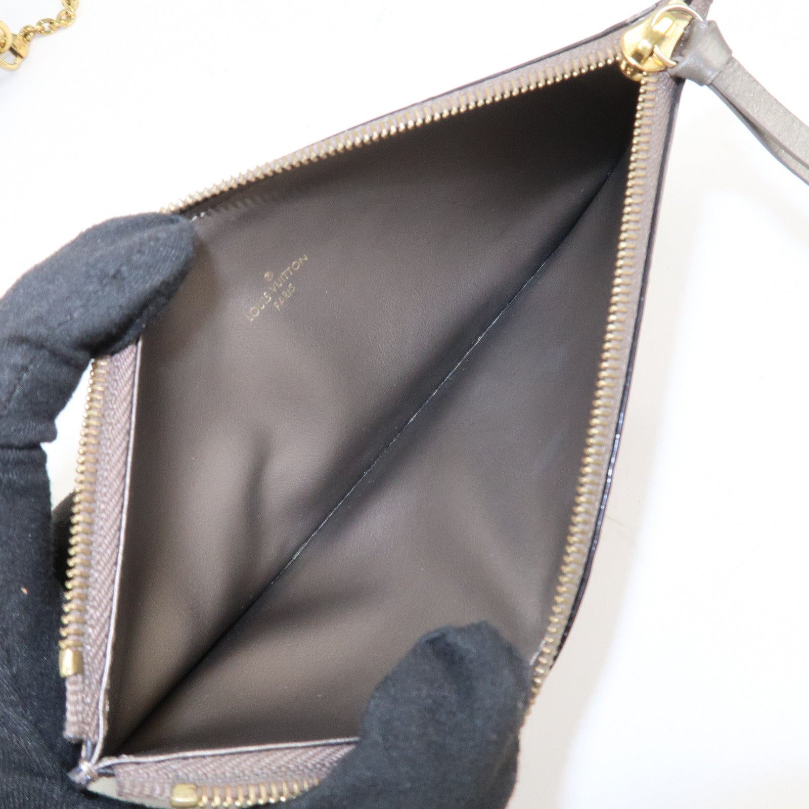 Louis Vuitton Monogram Vernis Leather Pochette Felicie M68648