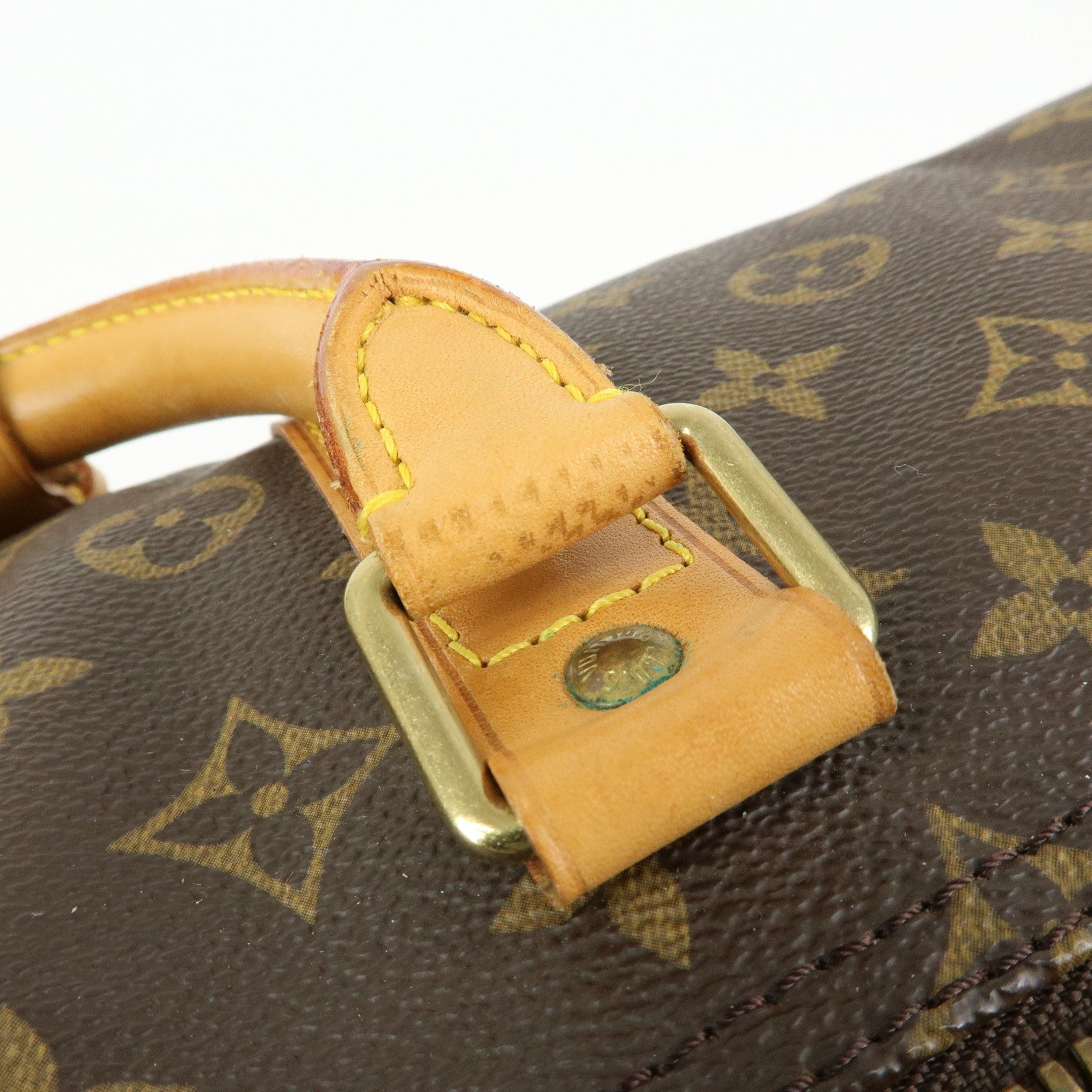 Louis Vuitton Monogram Keep All Bandouliere 55 Boston Bag M41414