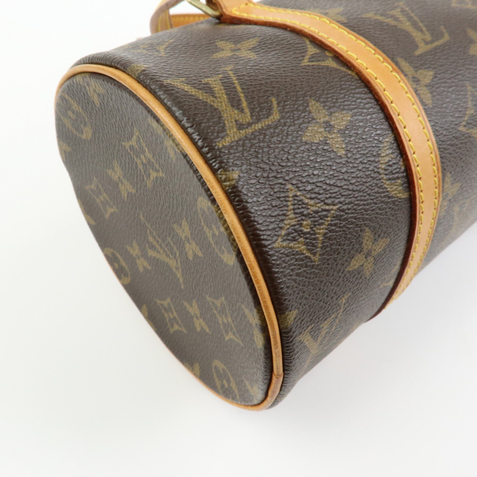 Louis Vuitton Monogram Papillon 26 Hand Bag Brown M51386