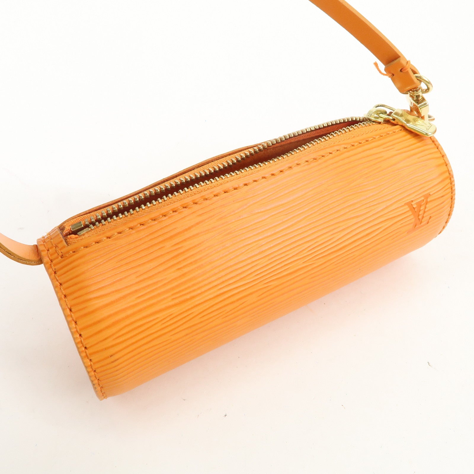 Louis Vuitton Epi Soufflot Hand Bag Mandarin Orange M5222H