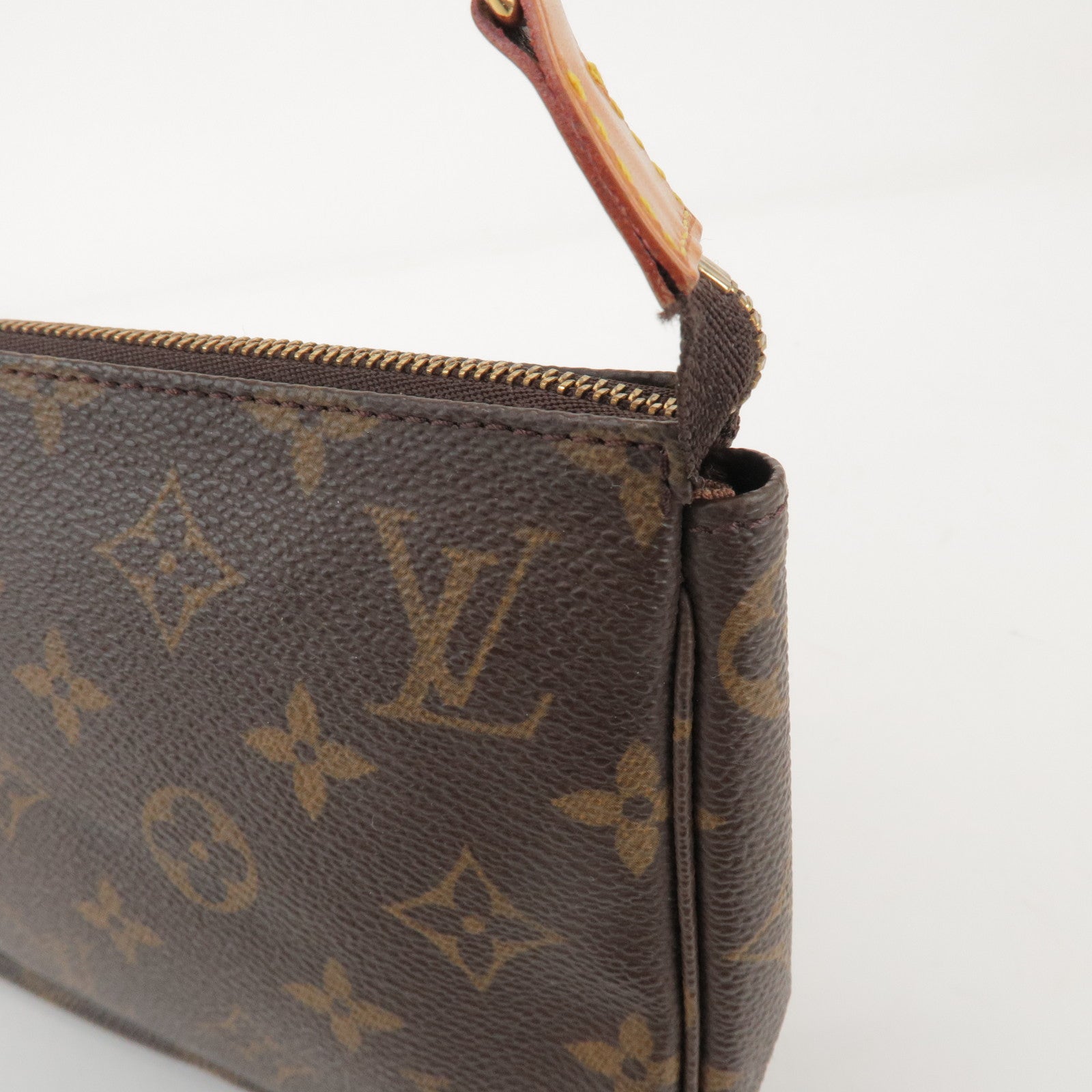 Louis Vuitton Monogram Pochette Accessoires Pouch Hand Bag M51980