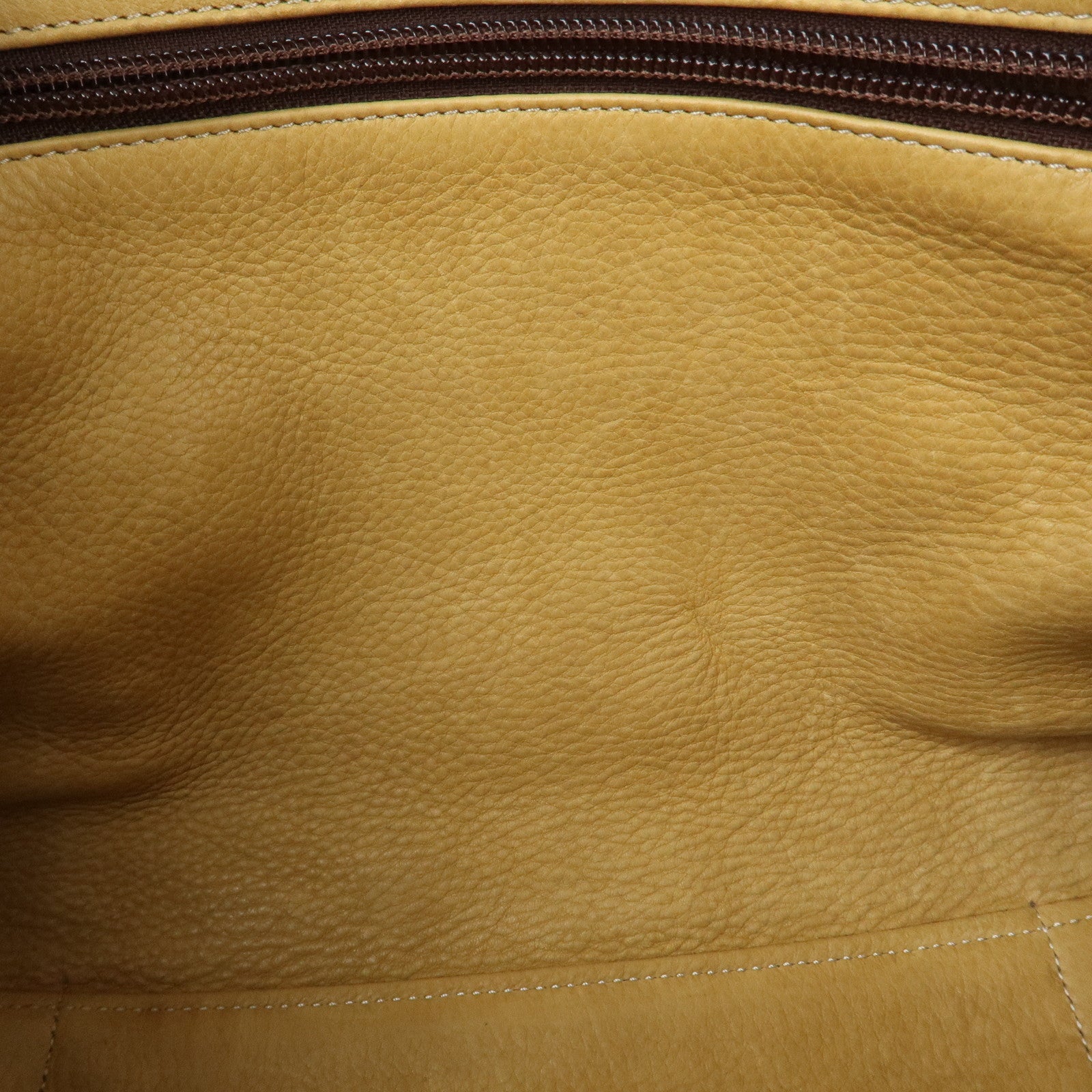 LOEWE Anagram Leather Suede Amazona 28 Hand Bag Beige Brown