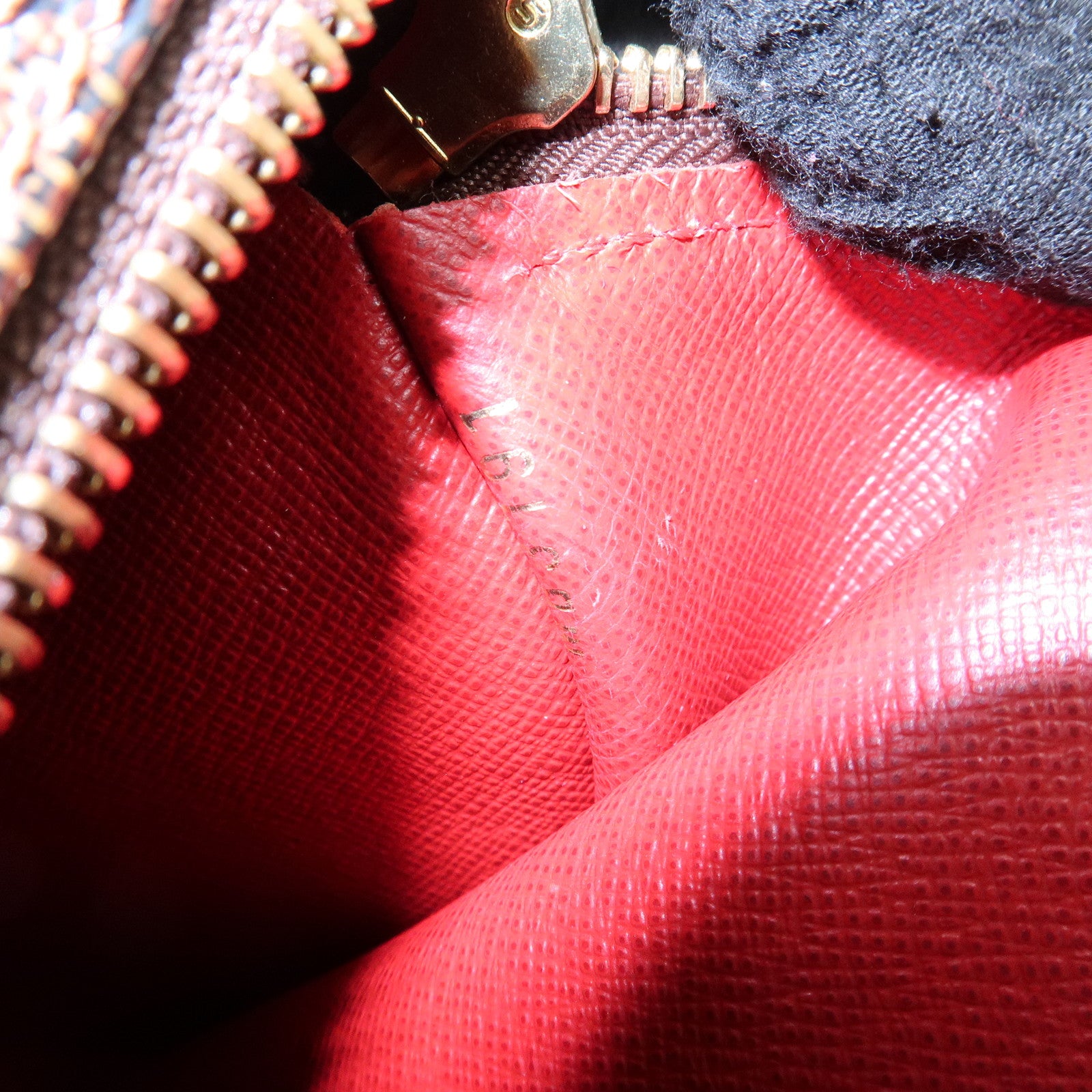 Louis Vuitton Damier Ebene Papillon 30 Hand Bag Brown N51303