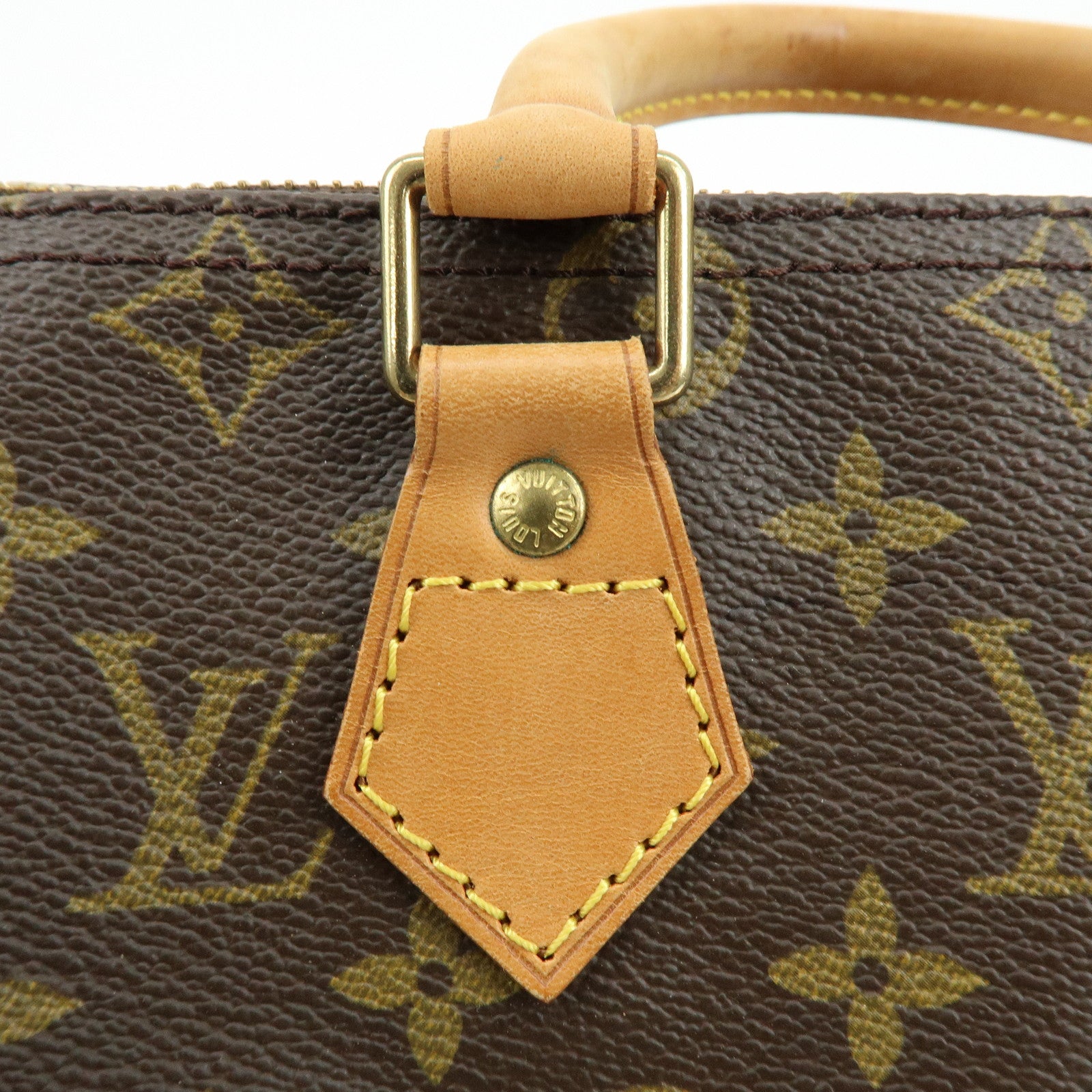 Louis Vuitton Monogram Speedy 25 Boston Bag Hand Bag Brown M41528