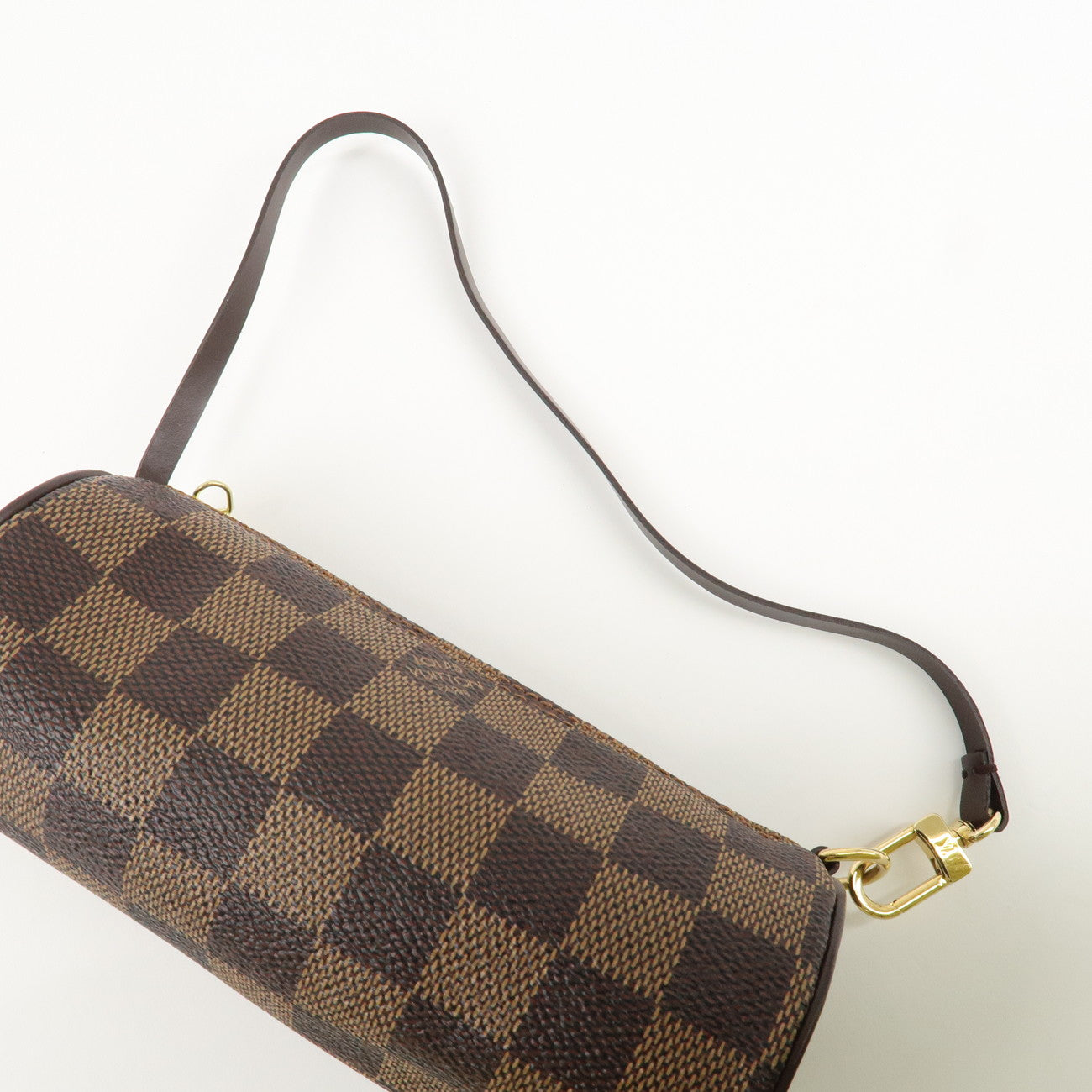Louis Vuitton Damier Mini Pouch for Papillon Bag Damier Ebene Used