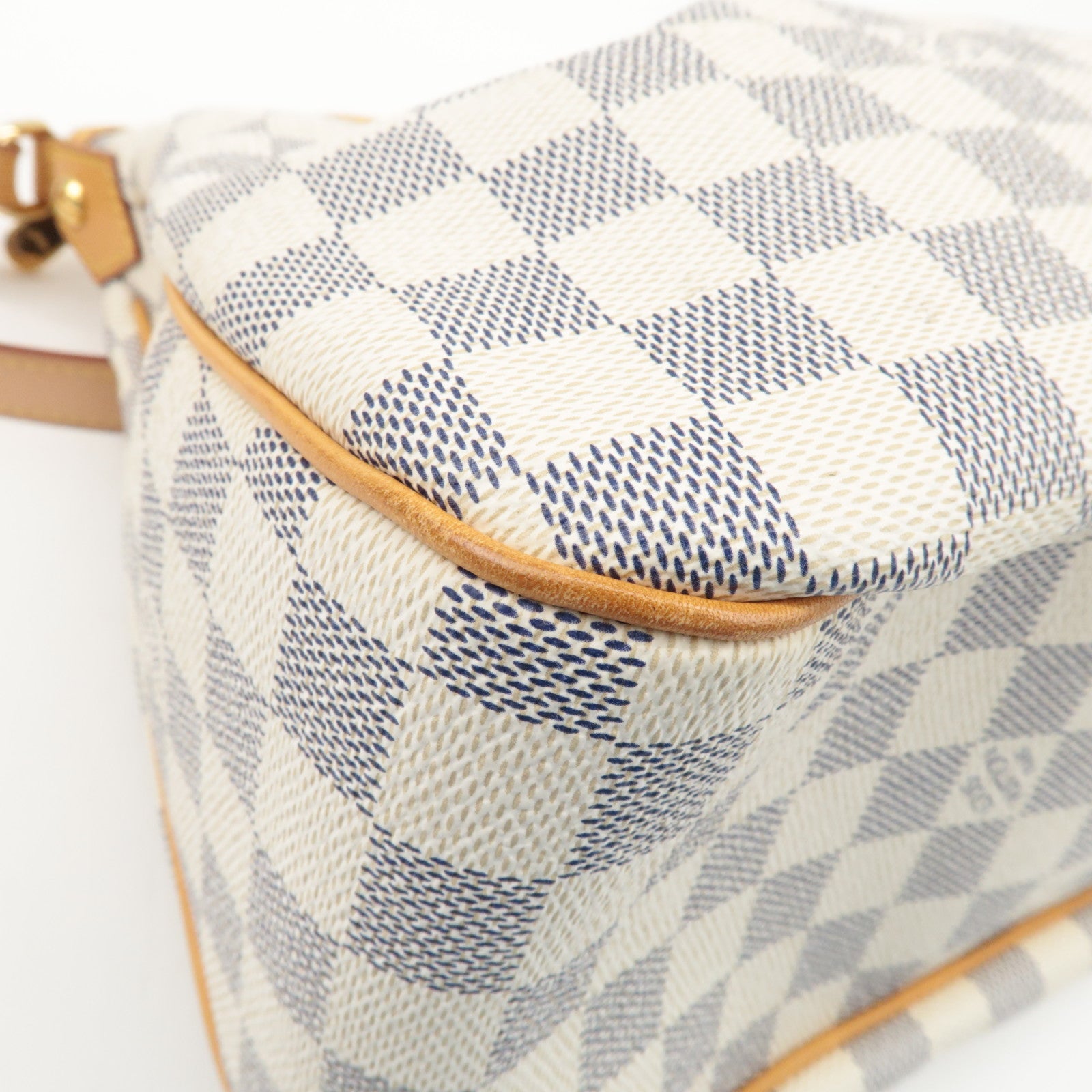 Louis Vuitton Damier Azur Siracusa MM Shoulder Bag N41112 Used