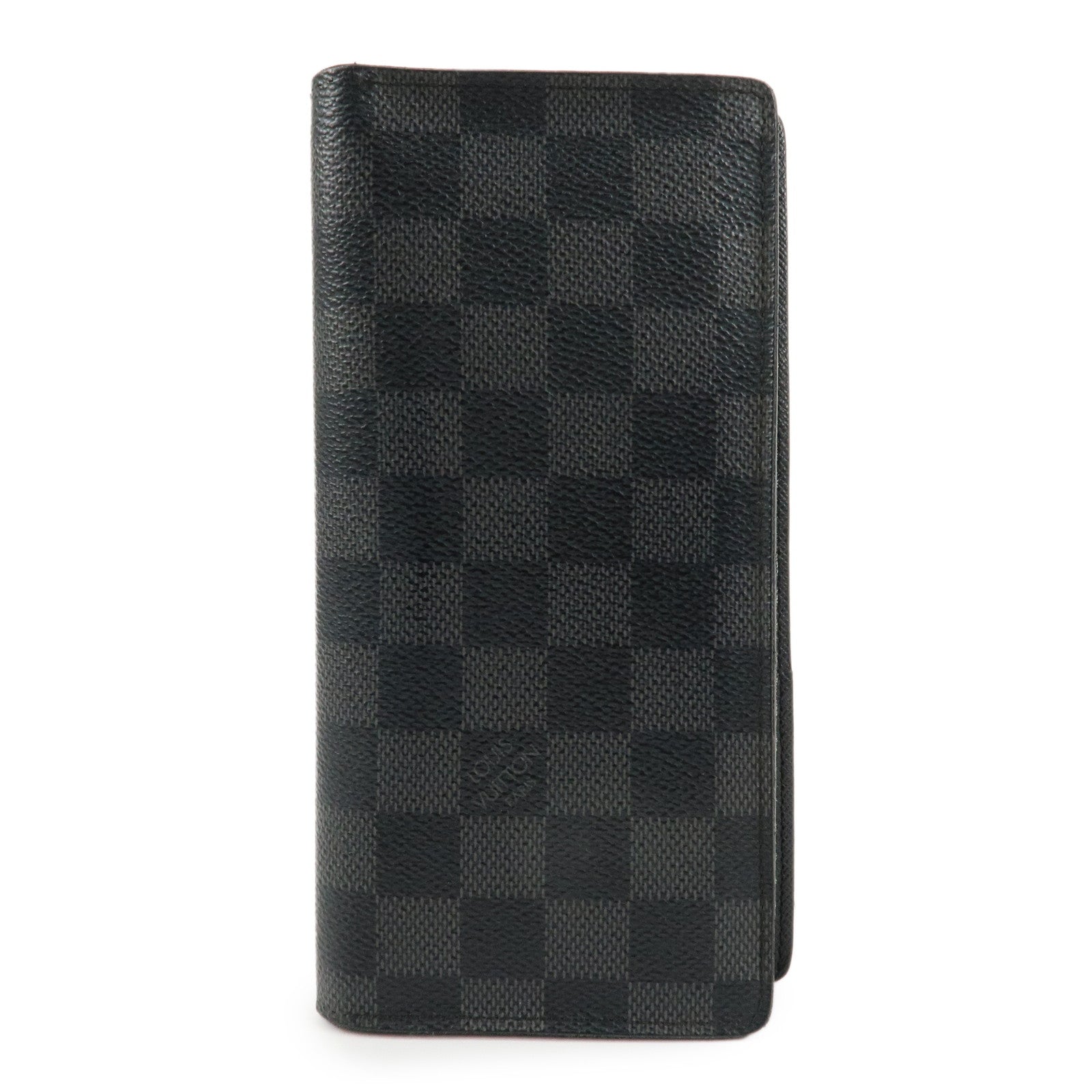 Louis Vuitton Damier Portefeuille Brazza Long Wallet N62665 Used
