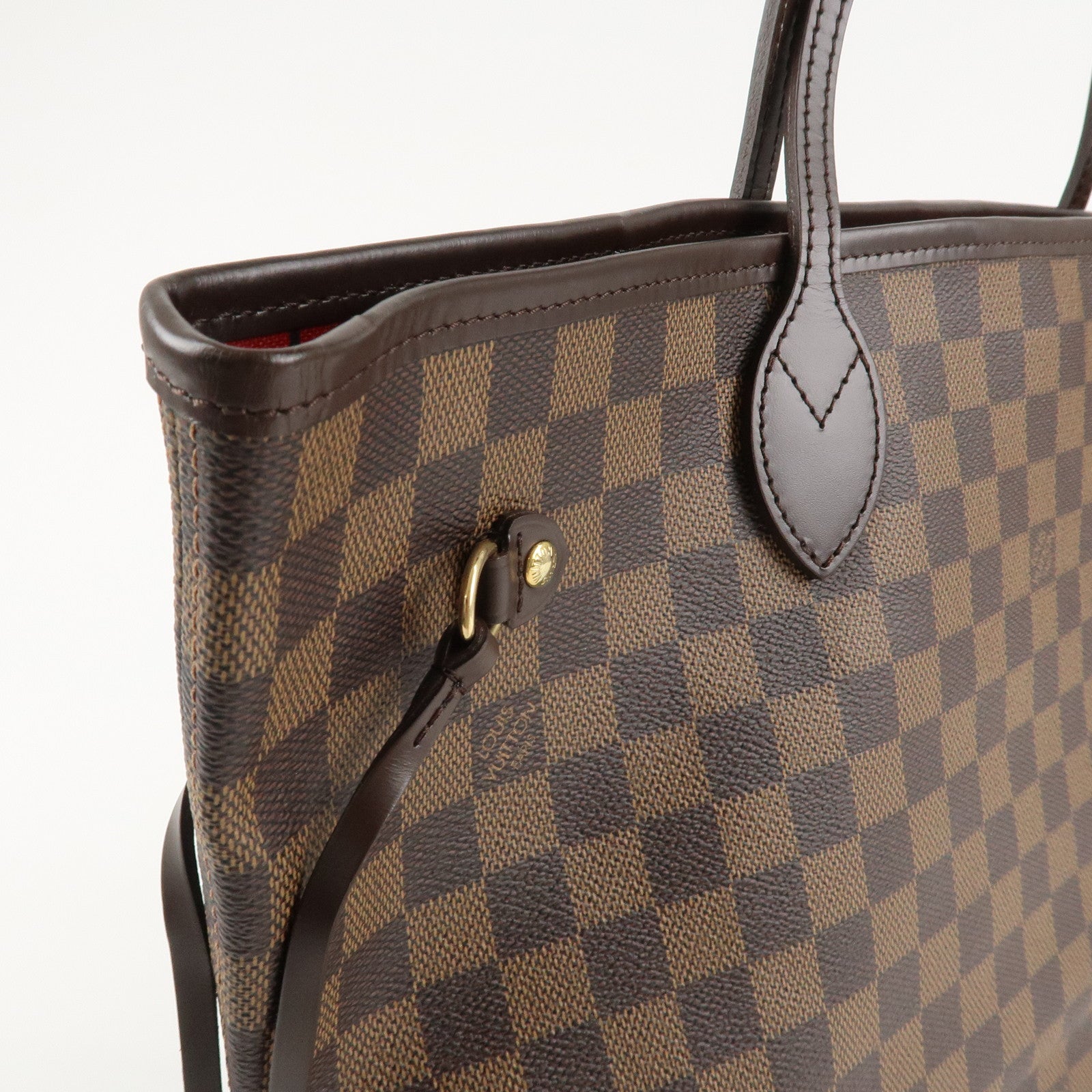 Louis Vuitton Damier Neverfull MM Tote Bag Shoulder Bag N51105 Used