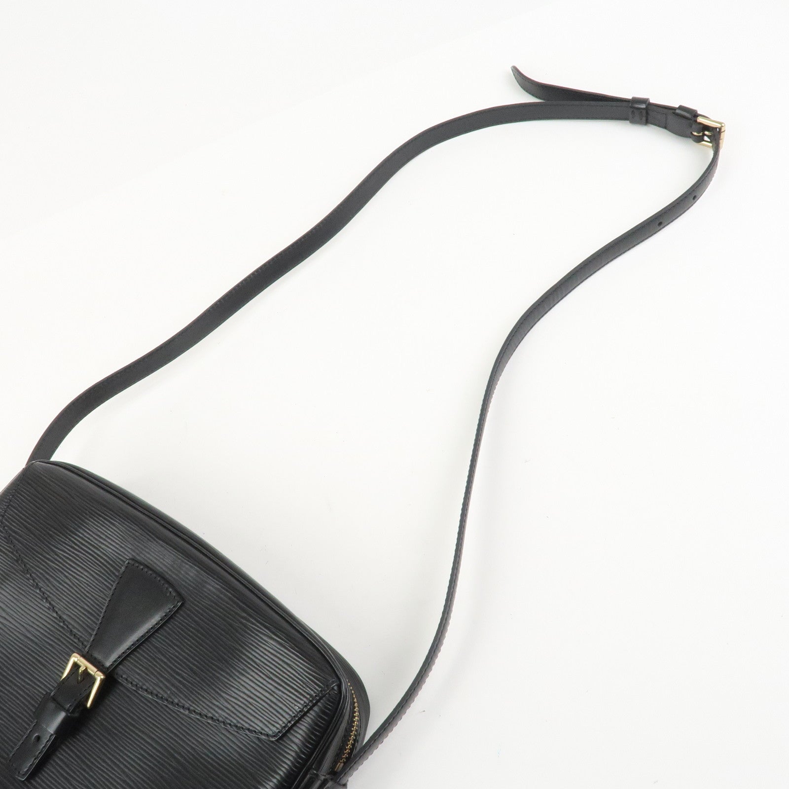 Louis Vuitton Epi Jeune Fille Shoulder Bag Noir M52152