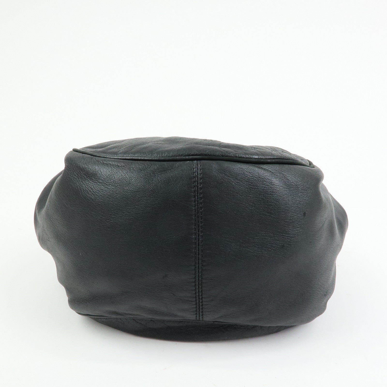 LOEWE Anagram Nappa Leather Hand Bag Shoulder Bag Black