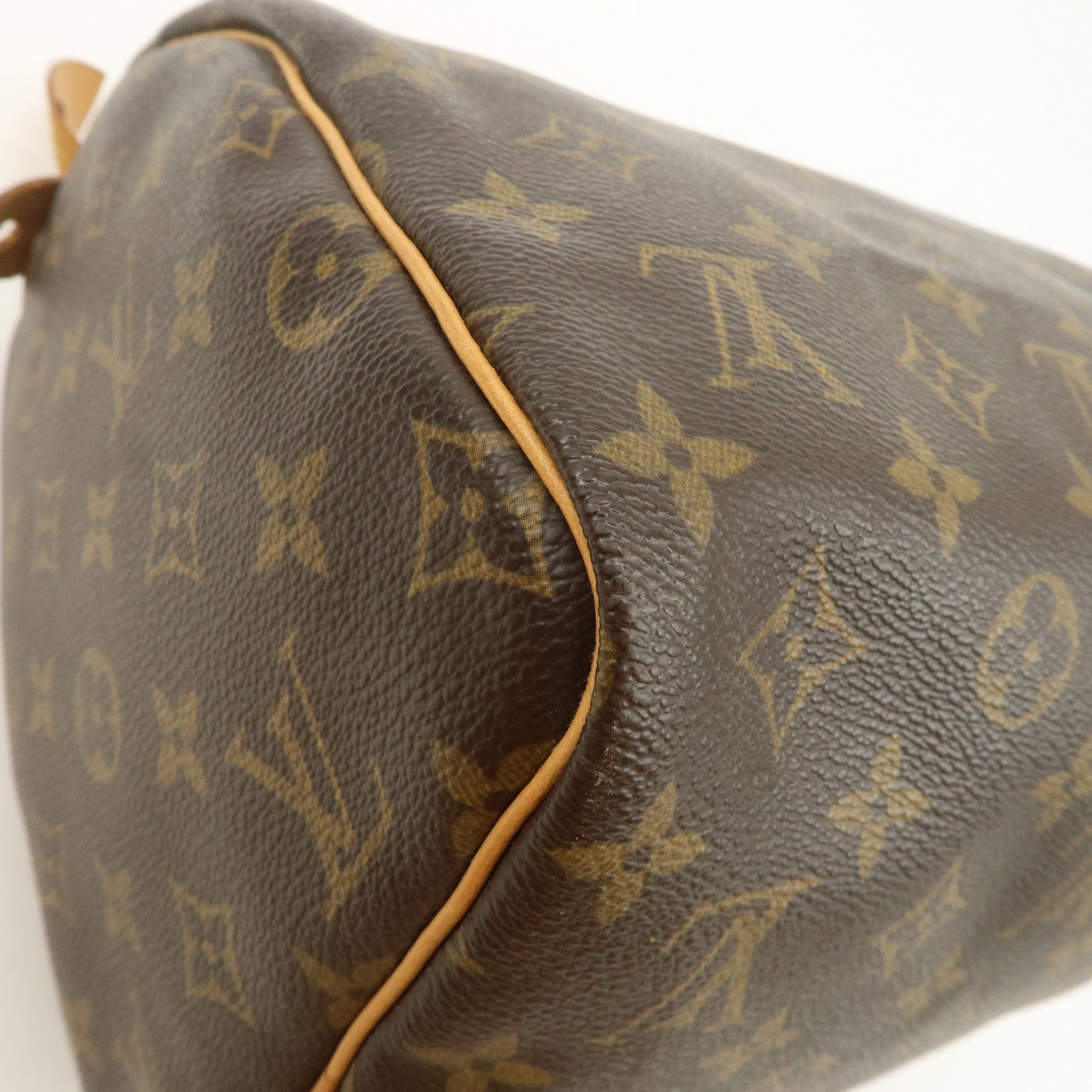 Louis Vuitton Monogram Speedy 30 Boston Bag Hand Bag Brown M41526