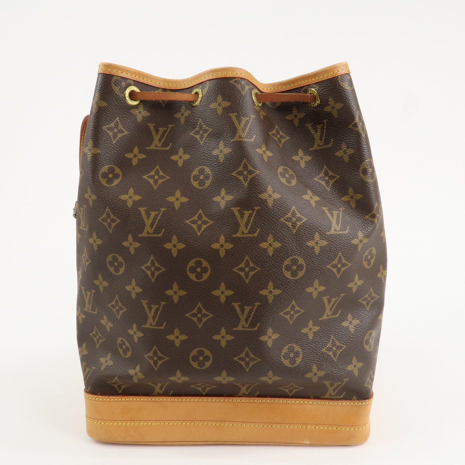 Louis Vuitton Monogram Noe Shoulder Bag Hand Bag Brown M42224 Used