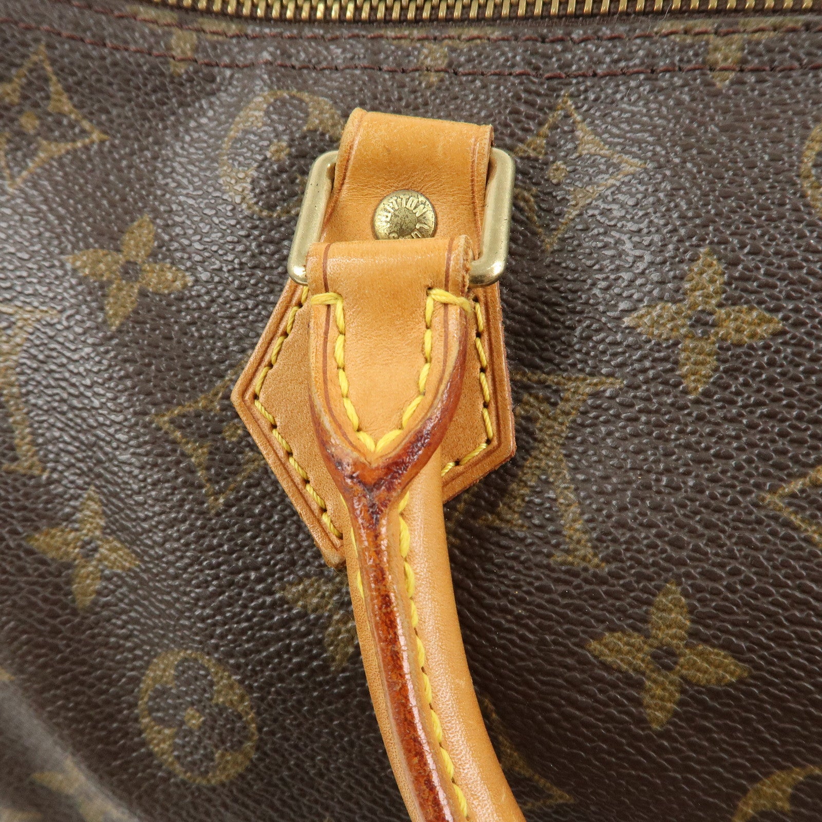 Louis Vuitton Monogram Speedy 30 Boston Bag Hand Bag Brown M41526
