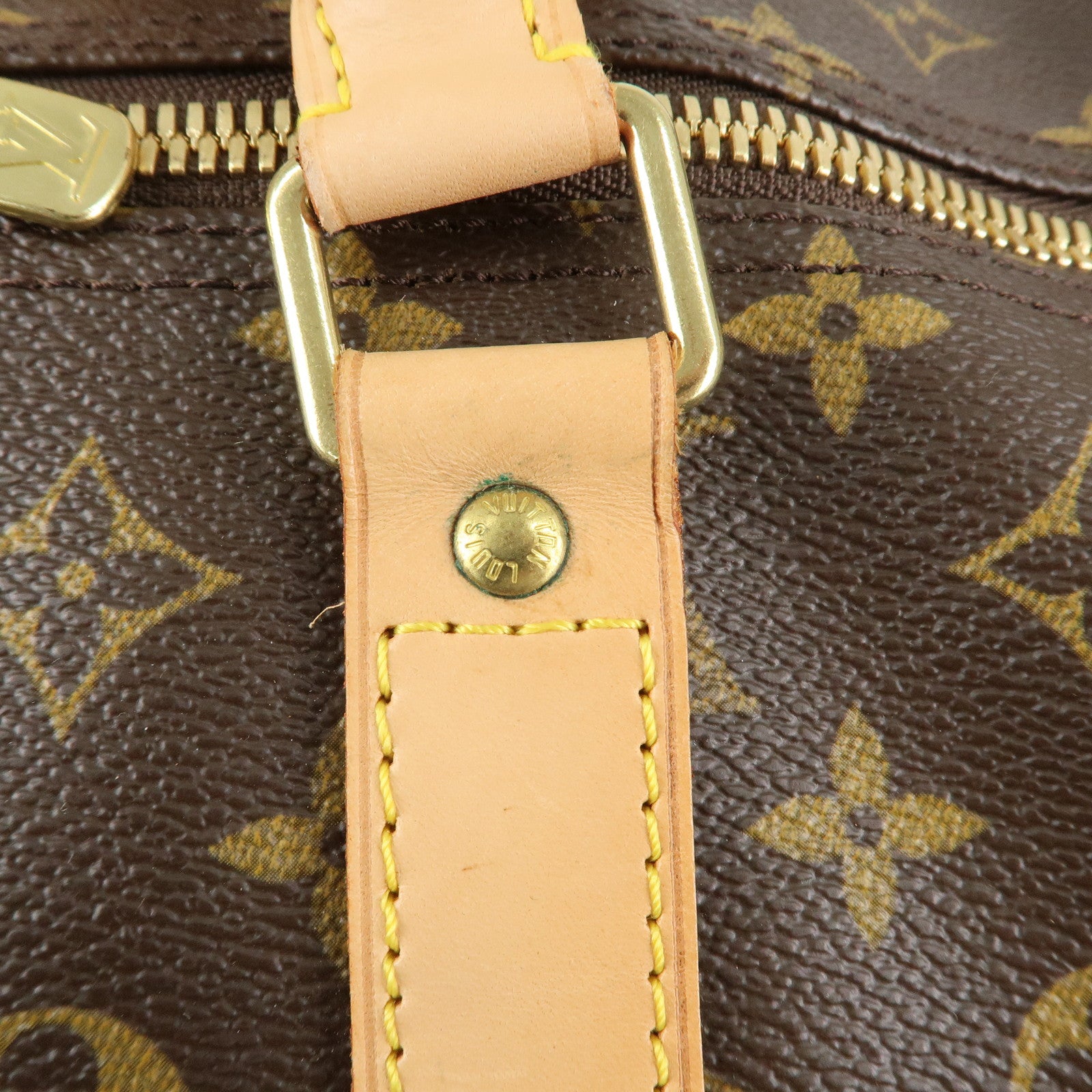 Louis Vuitton Monogram Keep All Bandouliere 60 Boston Bag M41412 Used