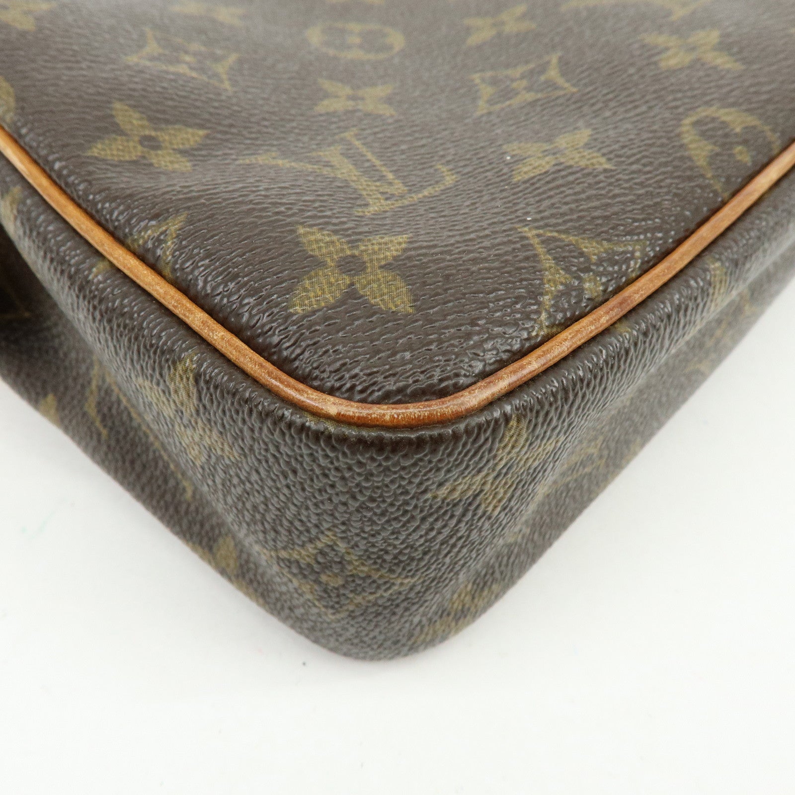 Louis Vuitton Monogram Compiegne 28 Pouch Clutch Bag Brown M51845