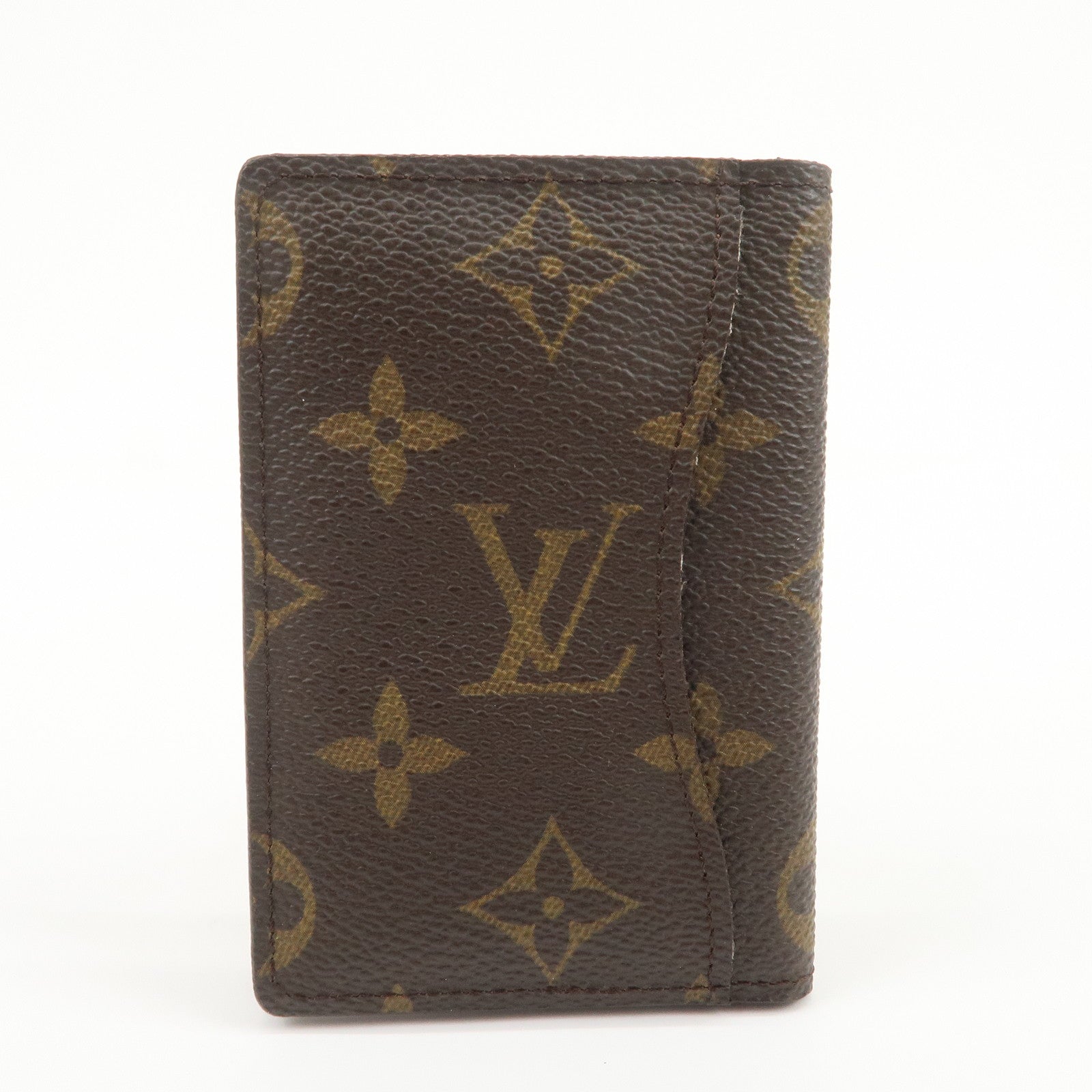 Louis Vuitton Monogram Organizer de Poche Card Case Brown M61732