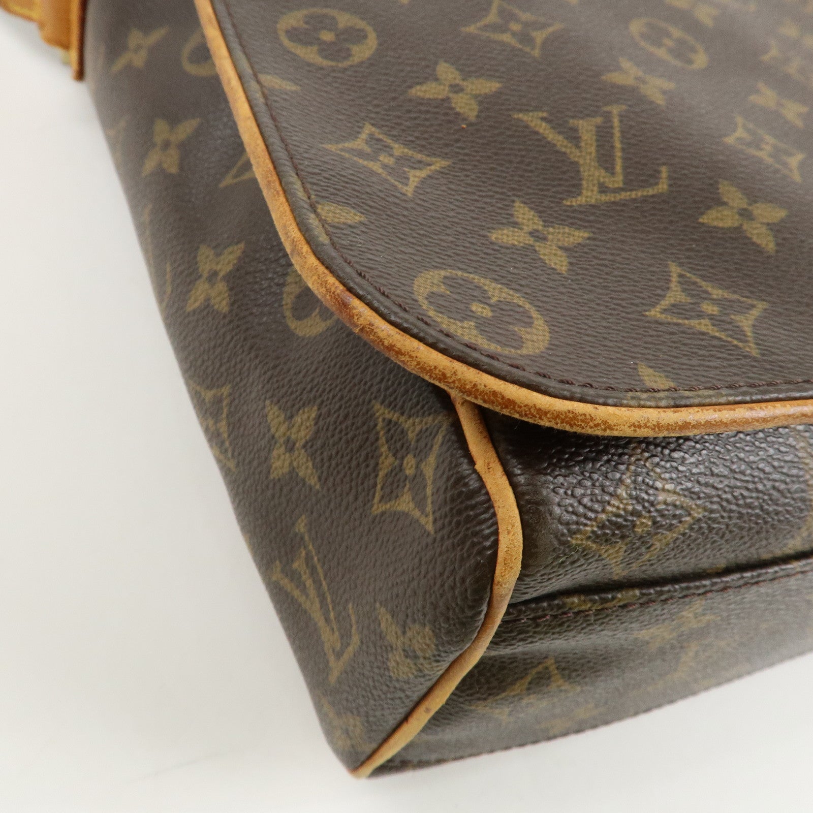 Louis Vuitton Monogram Abbesses Messenger Bag Brown M45257 Used