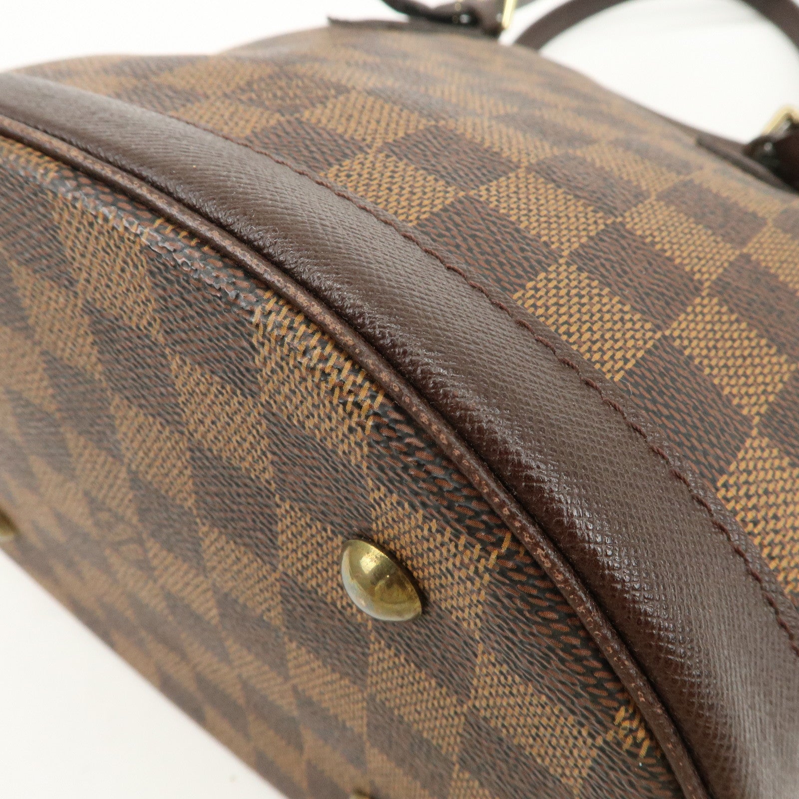 Louis Vuitton Damier Ebene Male Tote Bag Hand Bag Brown N42240