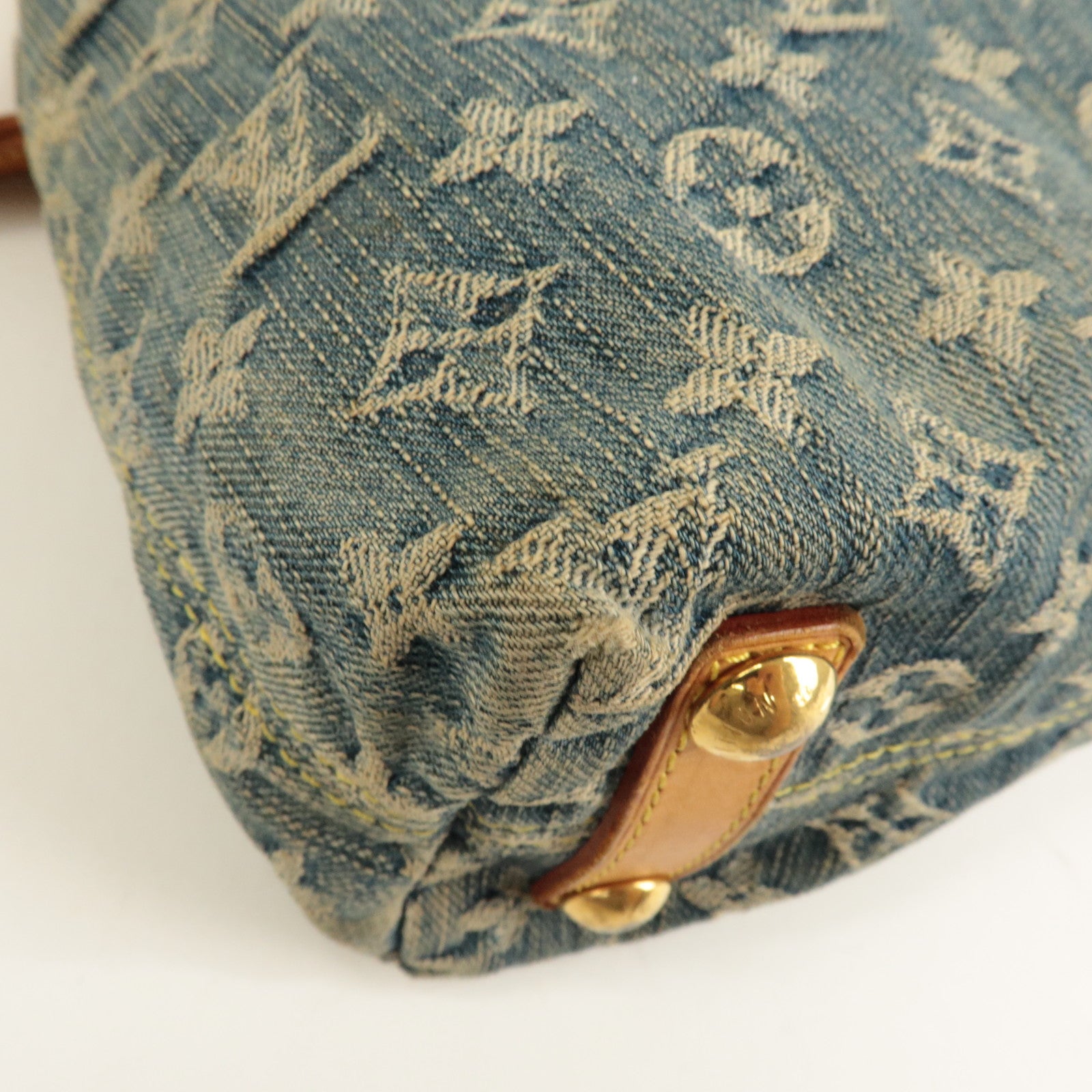 Louis Vuitton Monogram Denim Baggy PM 2Way Shoulder Bag M95049