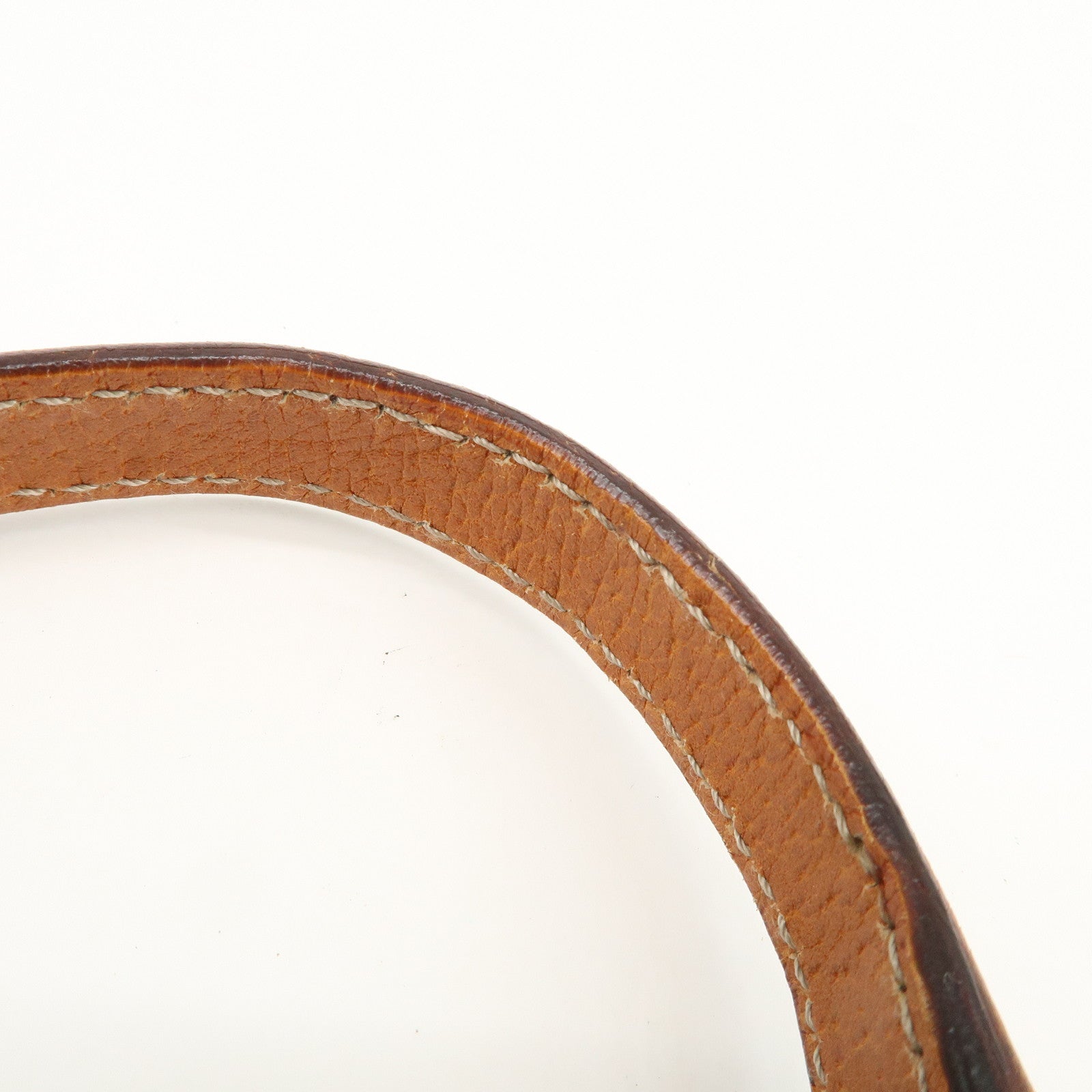 GUCCI Abbey GG Canvas Leather Hand Bag Pouch Beige Brown 145750