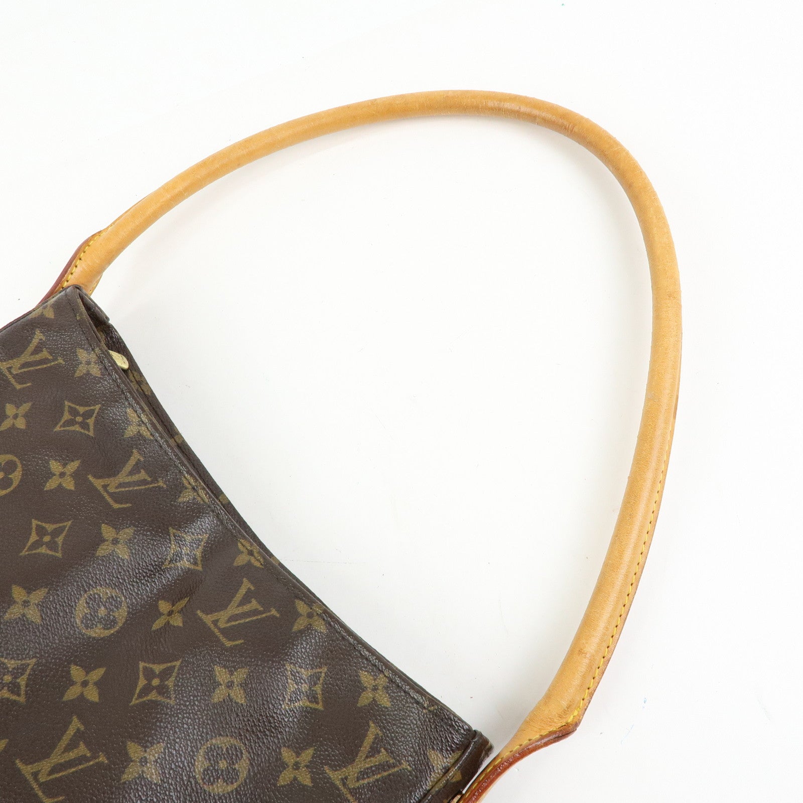 Louis Vuitton Monogram Looping GM Shoulder Bag Brown M51145