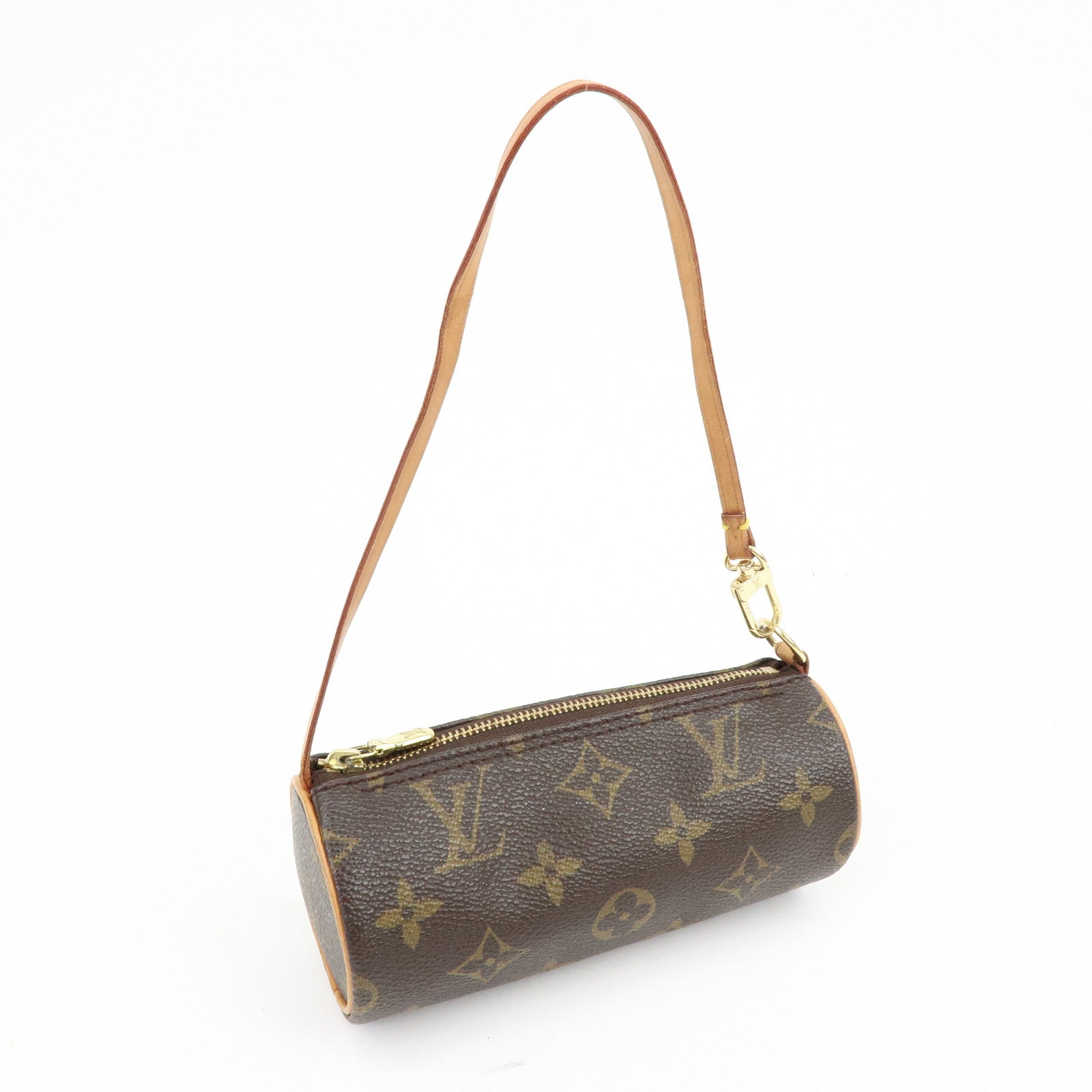 Louis Vuitton Monogram Canvas Mini Pouch for Papillon Bag Brown