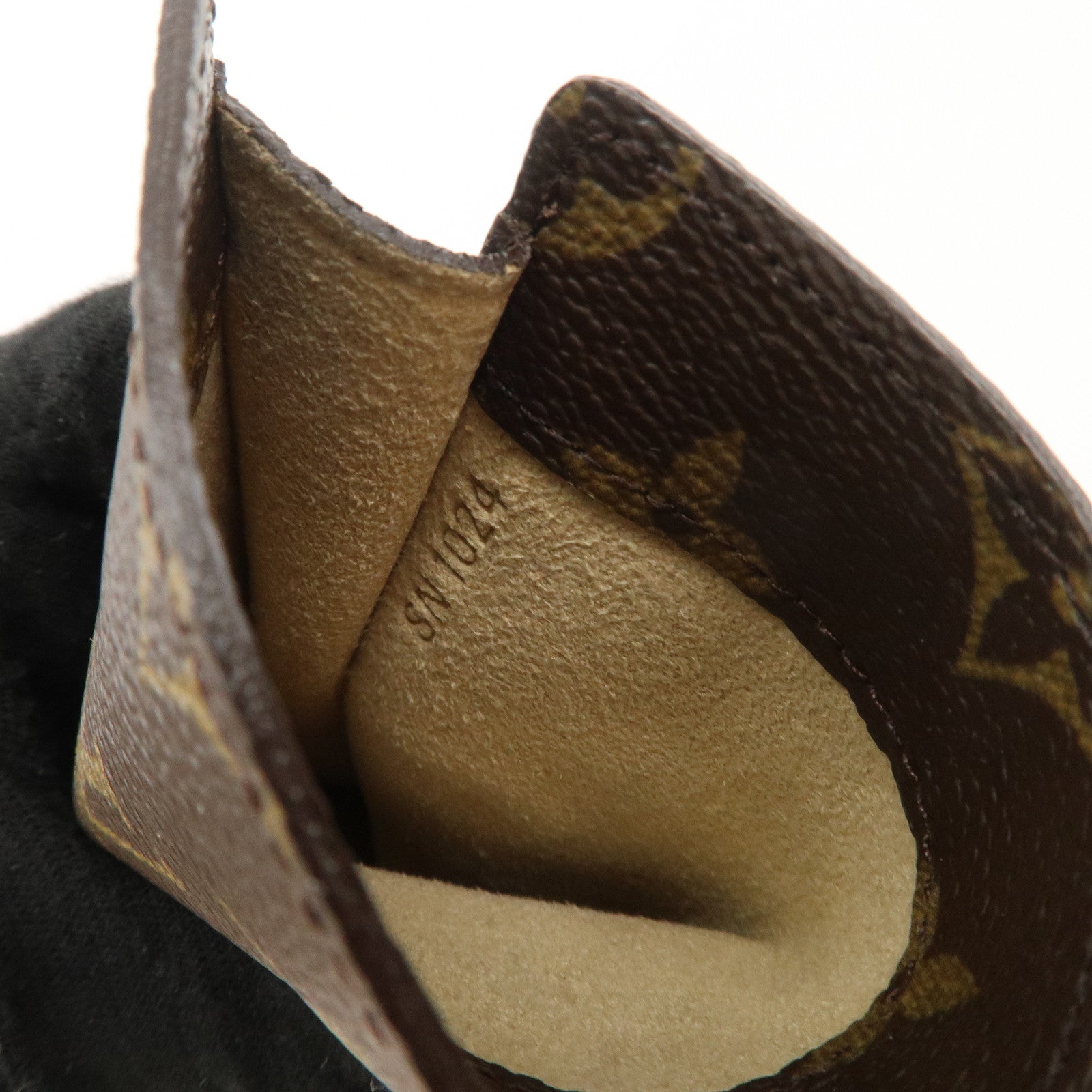 Louis Vuitton Set of 2 Monogram Canvas Glass Case M62970 M62962 Used